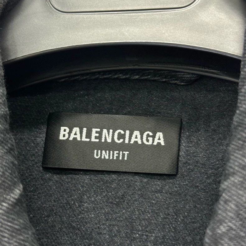 Balenciaga Balenciaga Year of the Tiger Black wash jeans Coat Size US M / EU 48-50 / 2 - 5 Thumbnail