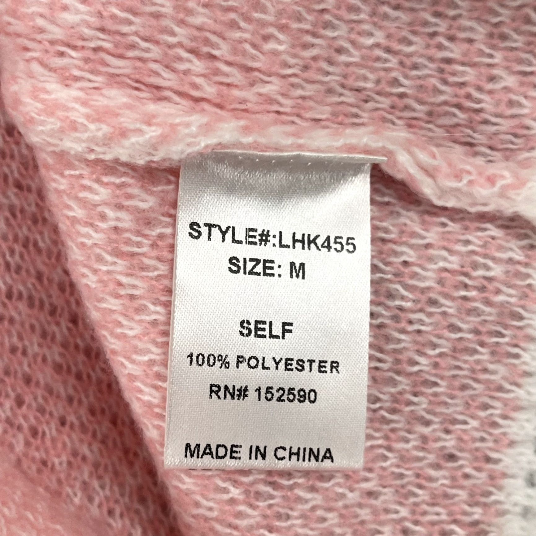 Vintage Judith March Sweater Polo Womens Medium Golf Pink White Floral Knit Preppy Shirt Size M / US 6-8 / IT 42-44 - 7 Thumbnail