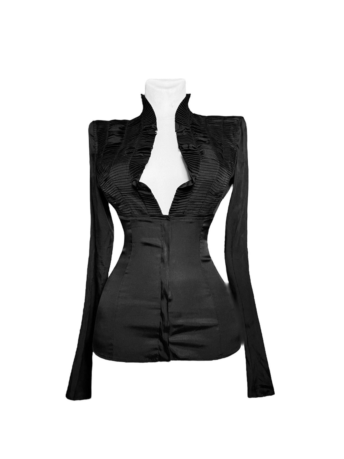Gucci Runway Tom Ford for Gucci 2004 Silk blouse Size S / US 4 / IT 40 - 1 Thumbnail