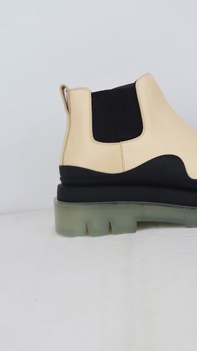 Bottega Veneta o1rshd1 Vegetal Tire Calfskin Boots in Butter Size US 9 / EU 42 - 5 Thumbnail
