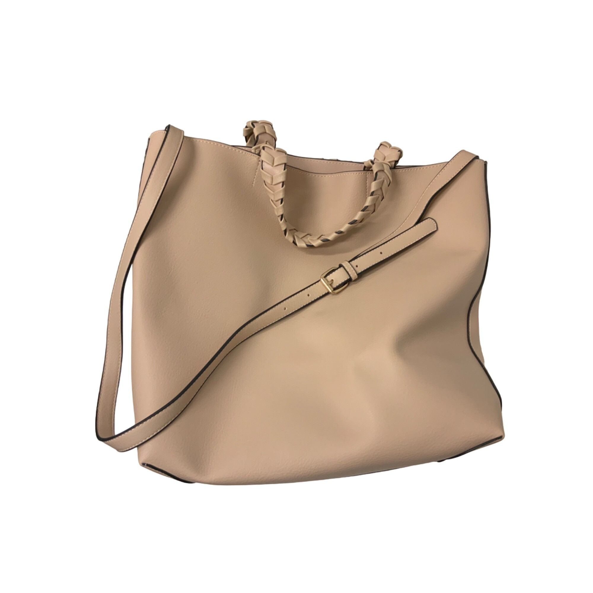 Other Jules Kae Blush Pink Vegan Leather Tote Bag Size ONE SIZE - 3 Thumbnail