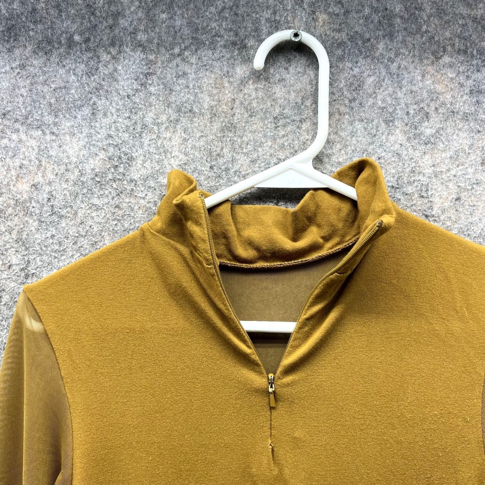 Puma VINTAGE Puma Dress Women Small Ladies Green 1/4 Zip Pullover Casual A Line Stretch Long Sleeve Mock Neck Knee Length Logo PUMA Regular Womens Dress Size S / US 4 / IT 40 - 5 Thumbnail