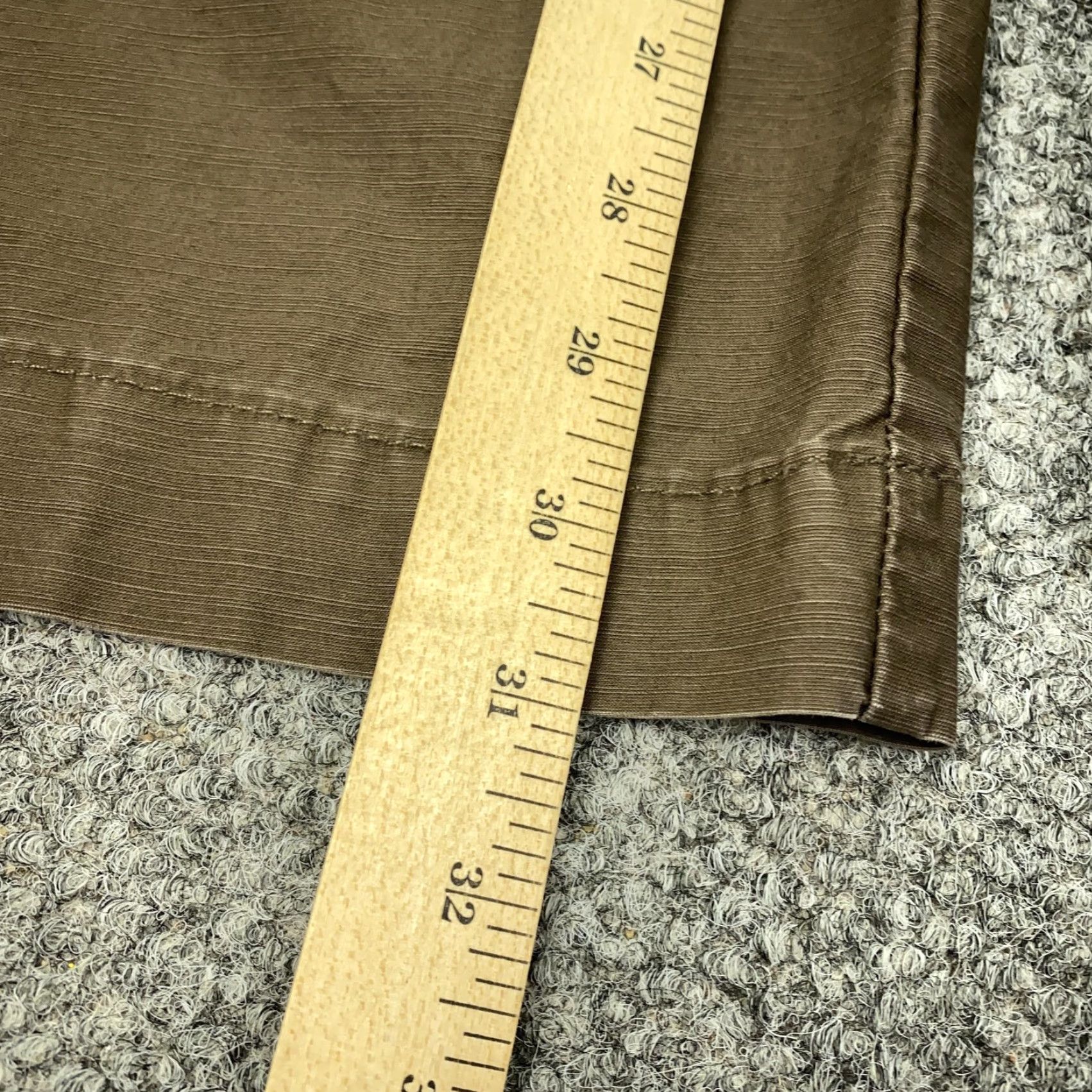 Vintage Cabelas Cargo Pants Womens 10 Brown Cotton Tencel Hiking Outdoor Casual Size 32" / US 10 / IT 46 - 3 Thumbnail