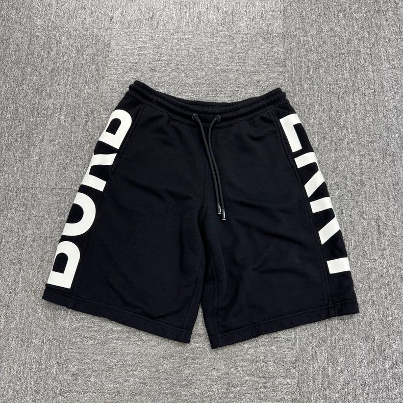 Burberry Burberry Letter Print Black Shorts Size US 36 / EU 52 - 1 Thumbnail