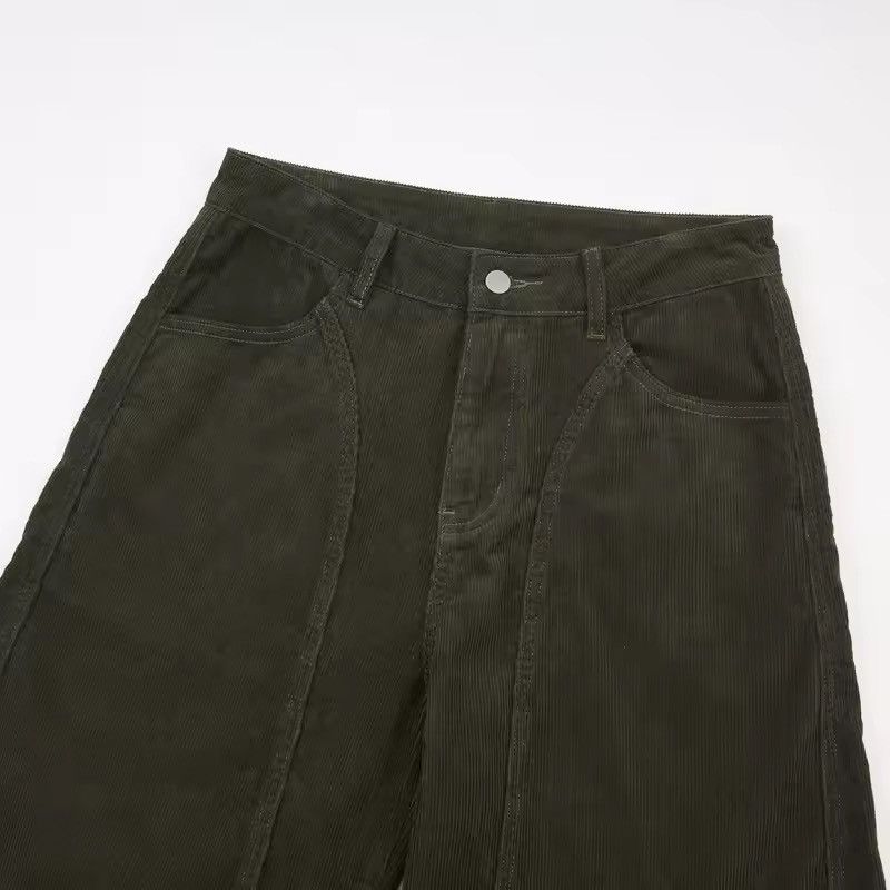 Vintage Corduroy Vintage Retro Style Wide Leg Loose Pants Y2k Size US 34 / EU 50 - 4 Thumbnail