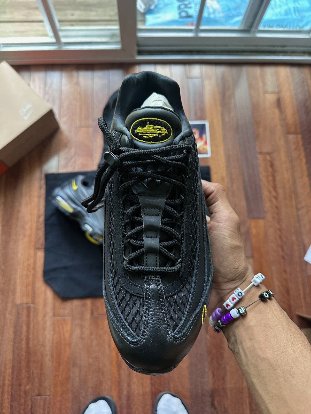 Corteiz × Nike Corteiz CRTZ X NIKE AIR MAX HONEY BLACKS - size 12 Size US 12 / EU 45 - 9 Thumbnail