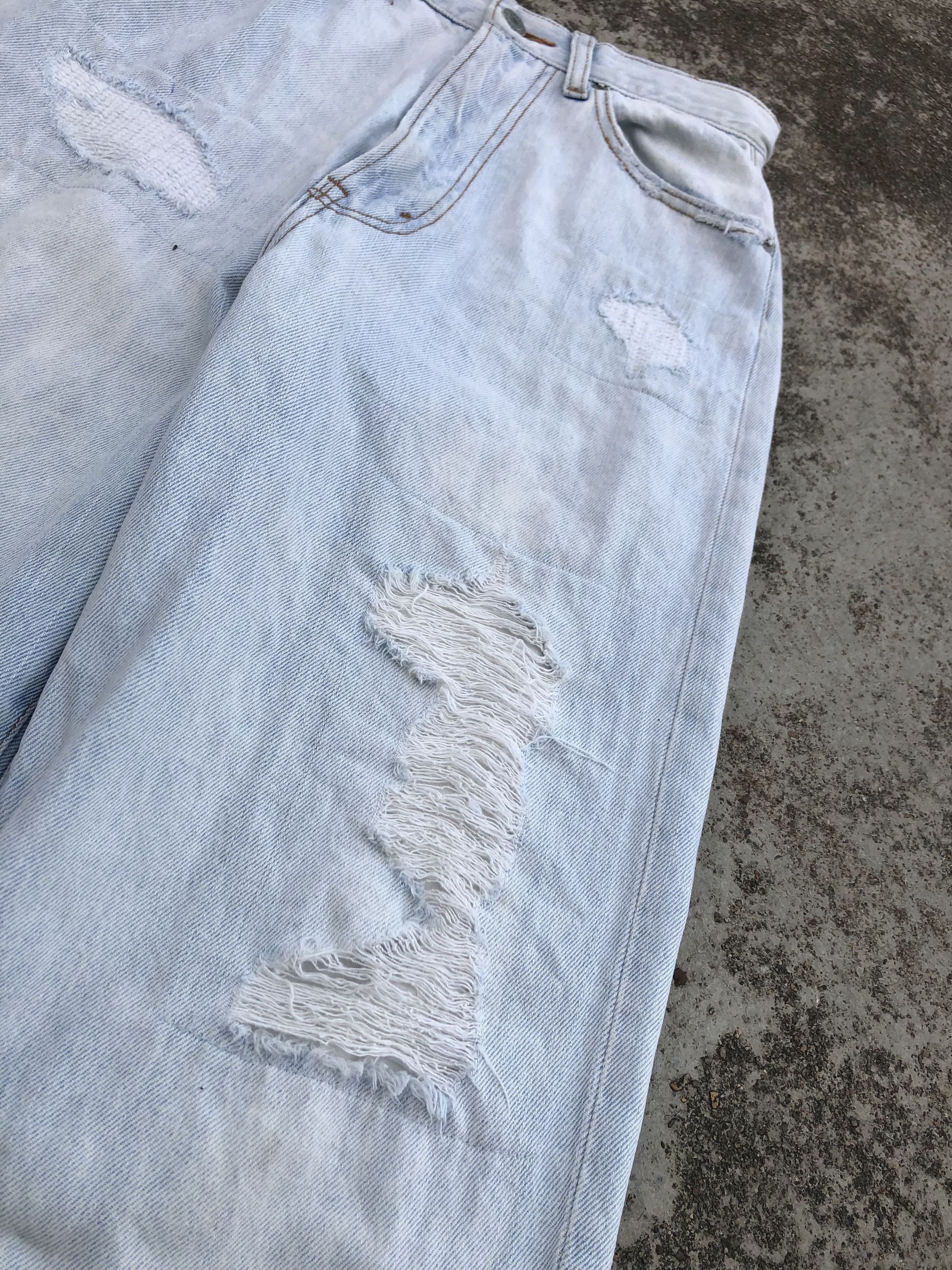Japanese Brand BAGGY BAYFLOW DENIM Size US 26 / EU 42 - 7 Thumbnail