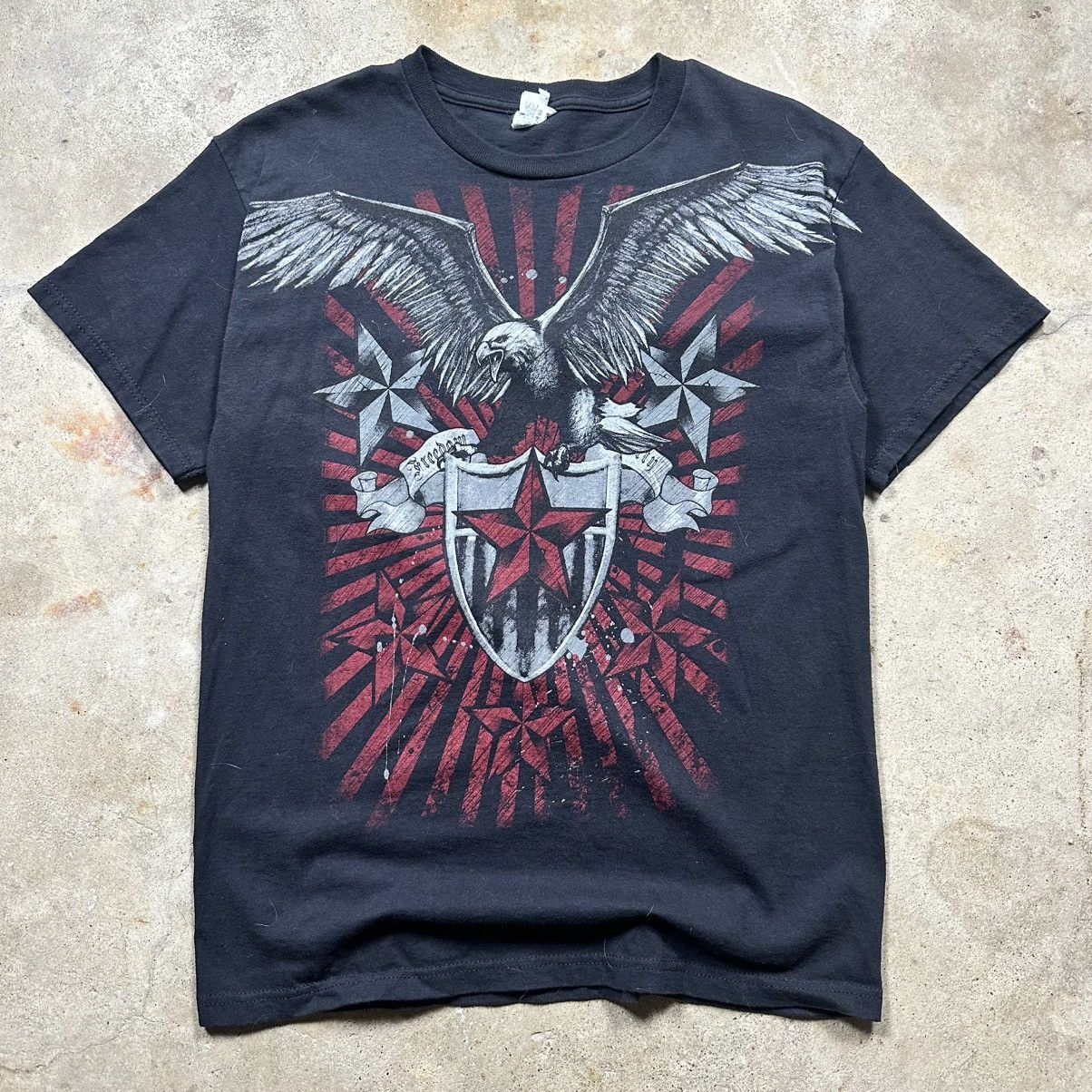 Affliction Vintage Y2K Grunge Stars Affliction Style Skater Shirt Size US M / EU 48-50 / 2 - 1 Thumbnail