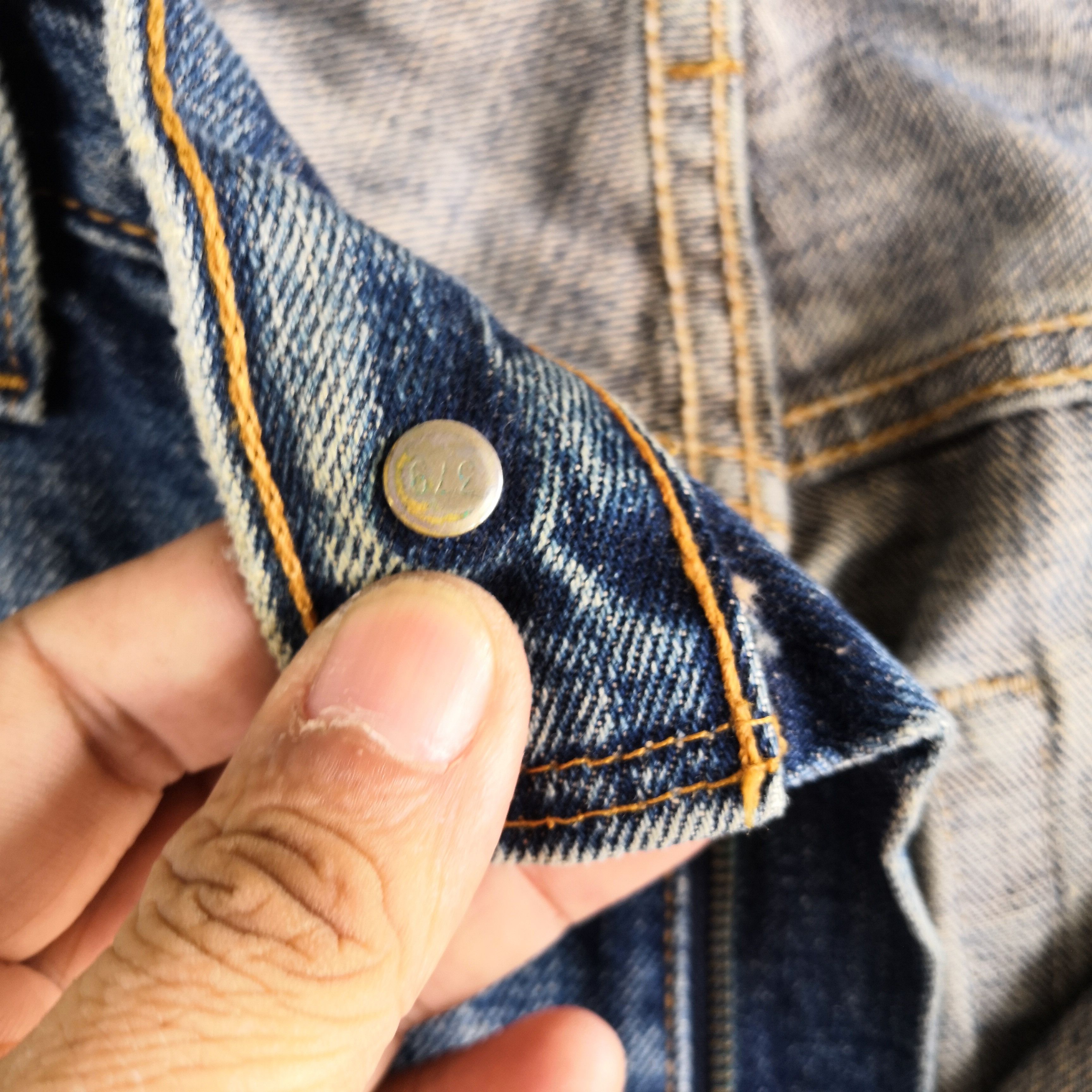 Levi's Vintage Levis 516 Distressed Denim Rusty Wash Levi's Jeans Size US 30 / EU 46 - 7 Thumbnail