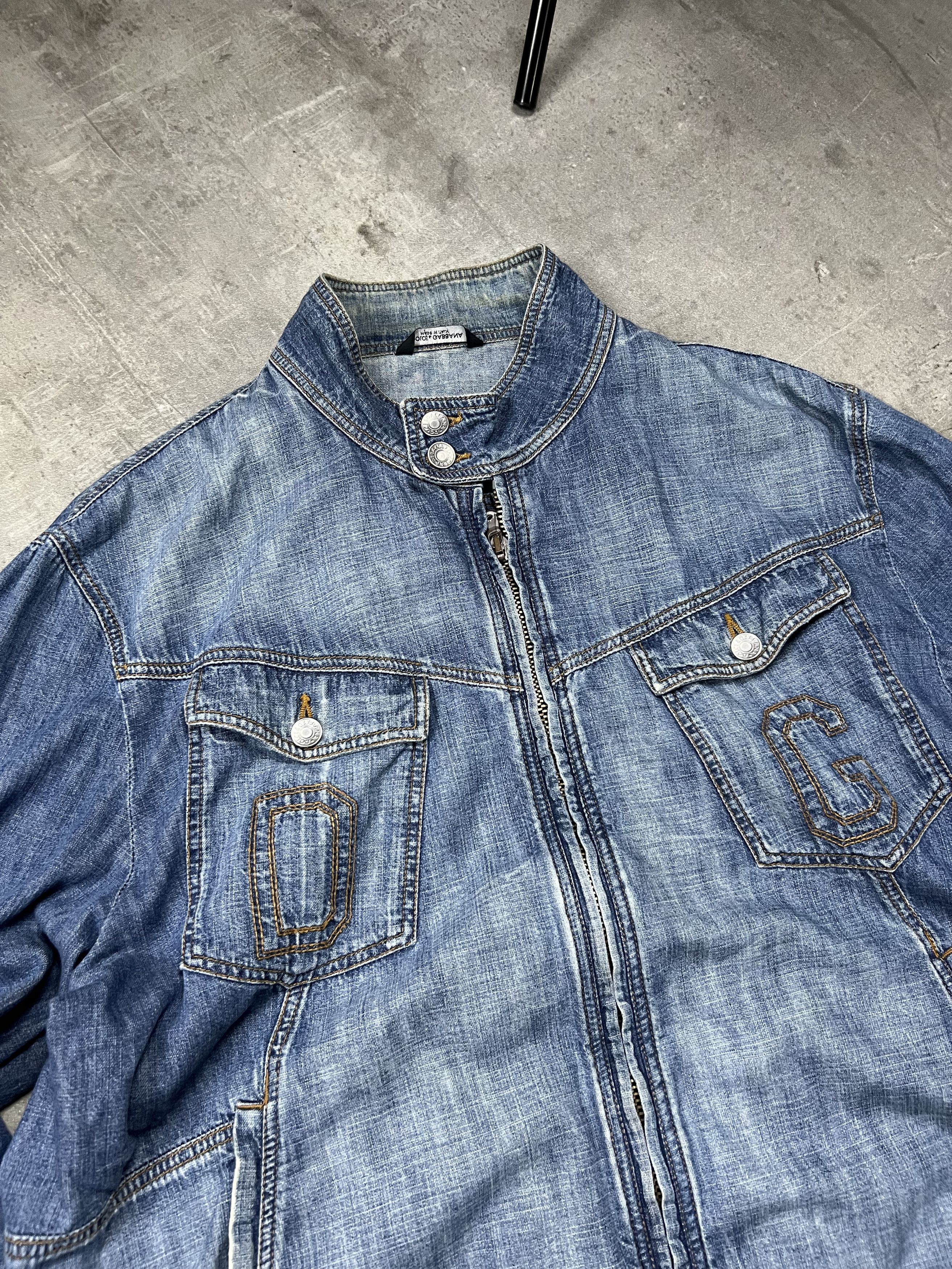 Dolce & Gabbana Dolce Gabbana denim jacket size 54 L Size US L / EU 52-54 / 3 - 2 Thumbnail