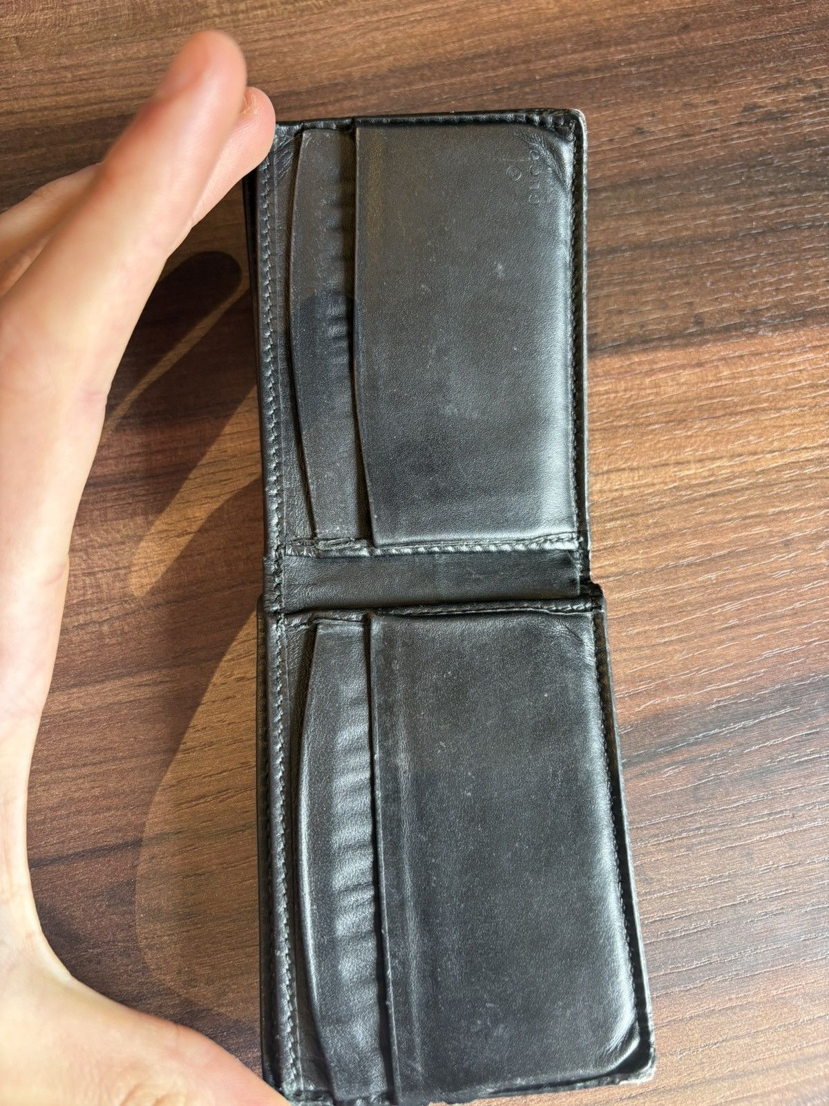 Gucci Gucci GG Supreme Kingsnake (4 Card Slots) Black Size ONE SIZE - 3 Thumbnail