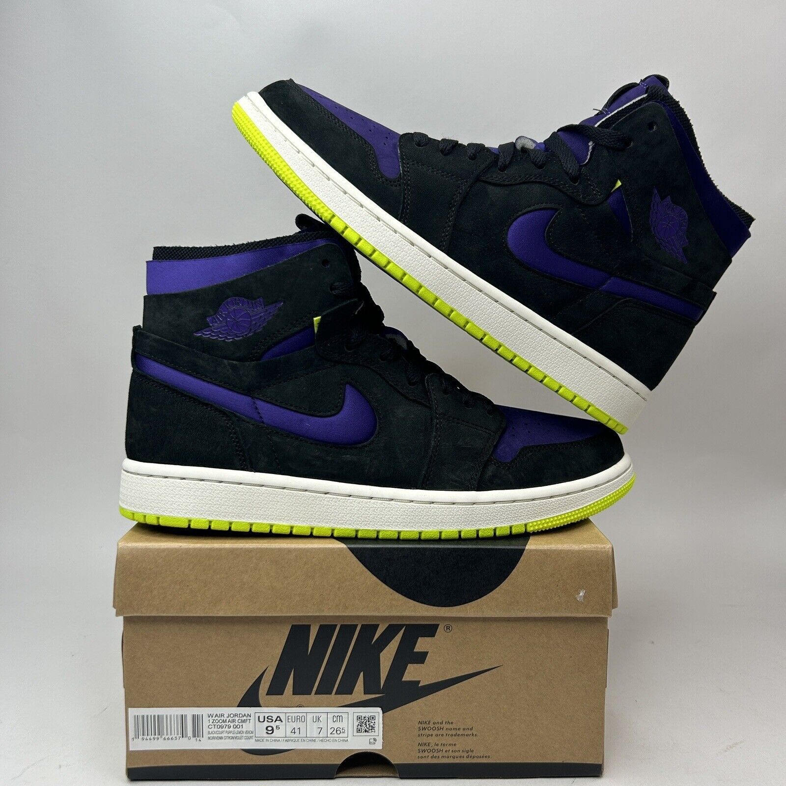 Nike Nike Air Jordan 1 High Zoom WMNS “Halloween” 2023 Size US 9.5 / IT 39.5 - 1 Thumbnail