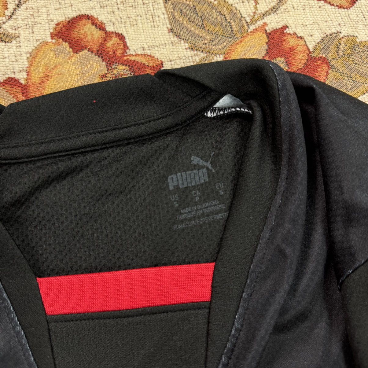 Puma AC Milan 2022/23 Puma Soccer Jersey Home Kit Serie A Size US S / EU 44-46 / 1 - 5 Thumbnail