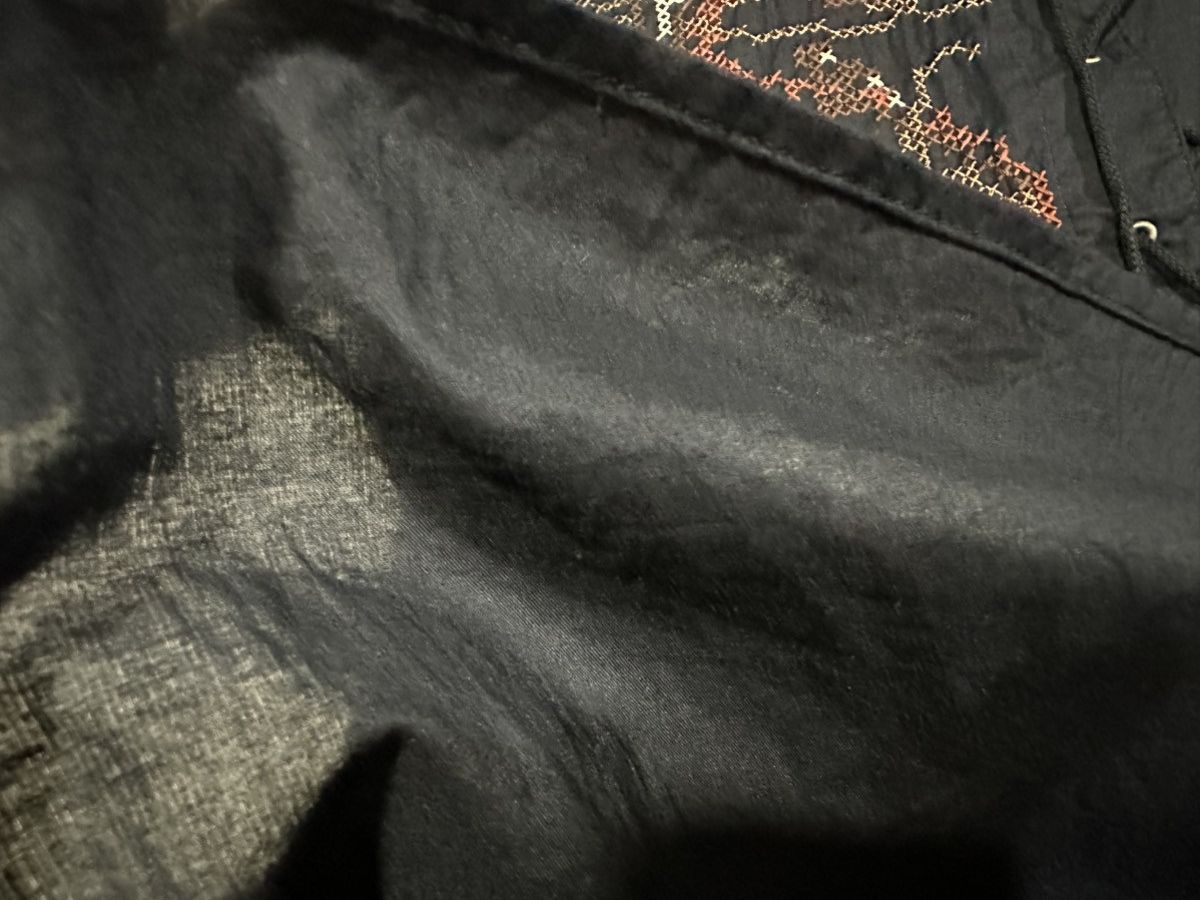 If Six Was Nine × Japanese Brand × Yoshiyuki Konishi 🔥Rare Archive Yoshiyuki Konishi Double Dragon Laces Up Shirt Size US M / EU 48-50 / 2 - 11 Thumbnail