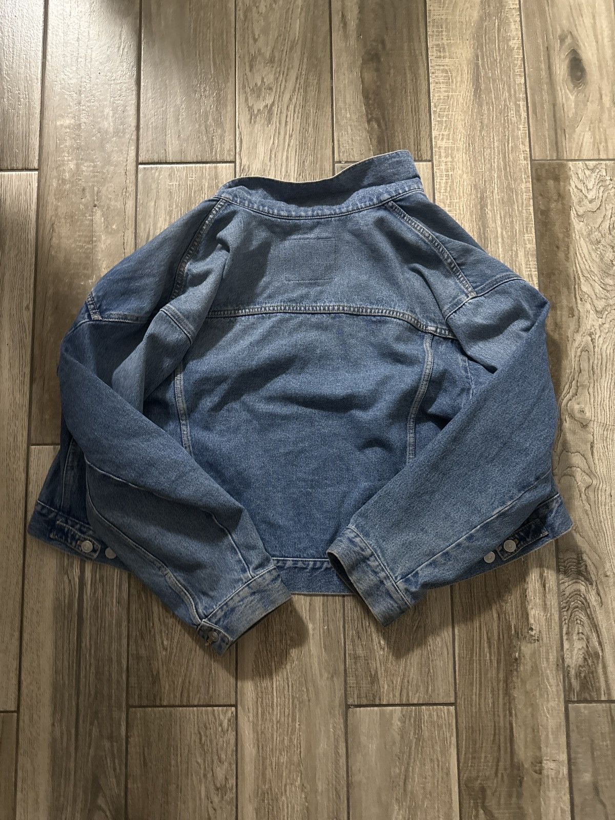 Balenciaga S/S17 Balenciaga Swing Denim Jacket Size US M / EU 48-50 / 2 - 3 Thumbnail