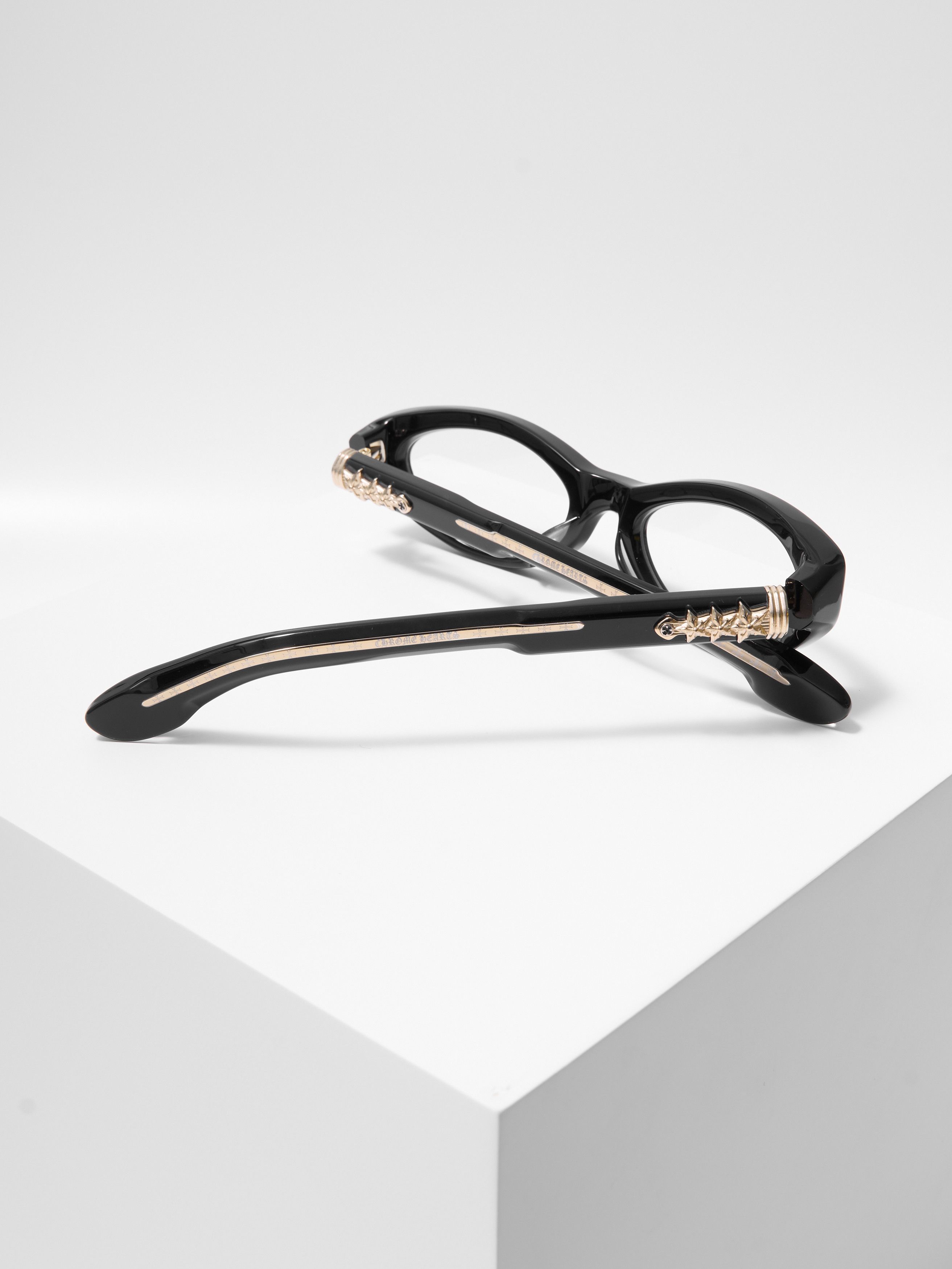 Chrome Hearts CHROME HEARTS ASSTRAORDINAIRE - A BLACK - 18K GOLD PLATED Size ONE SIZE - 3 Thumbnail