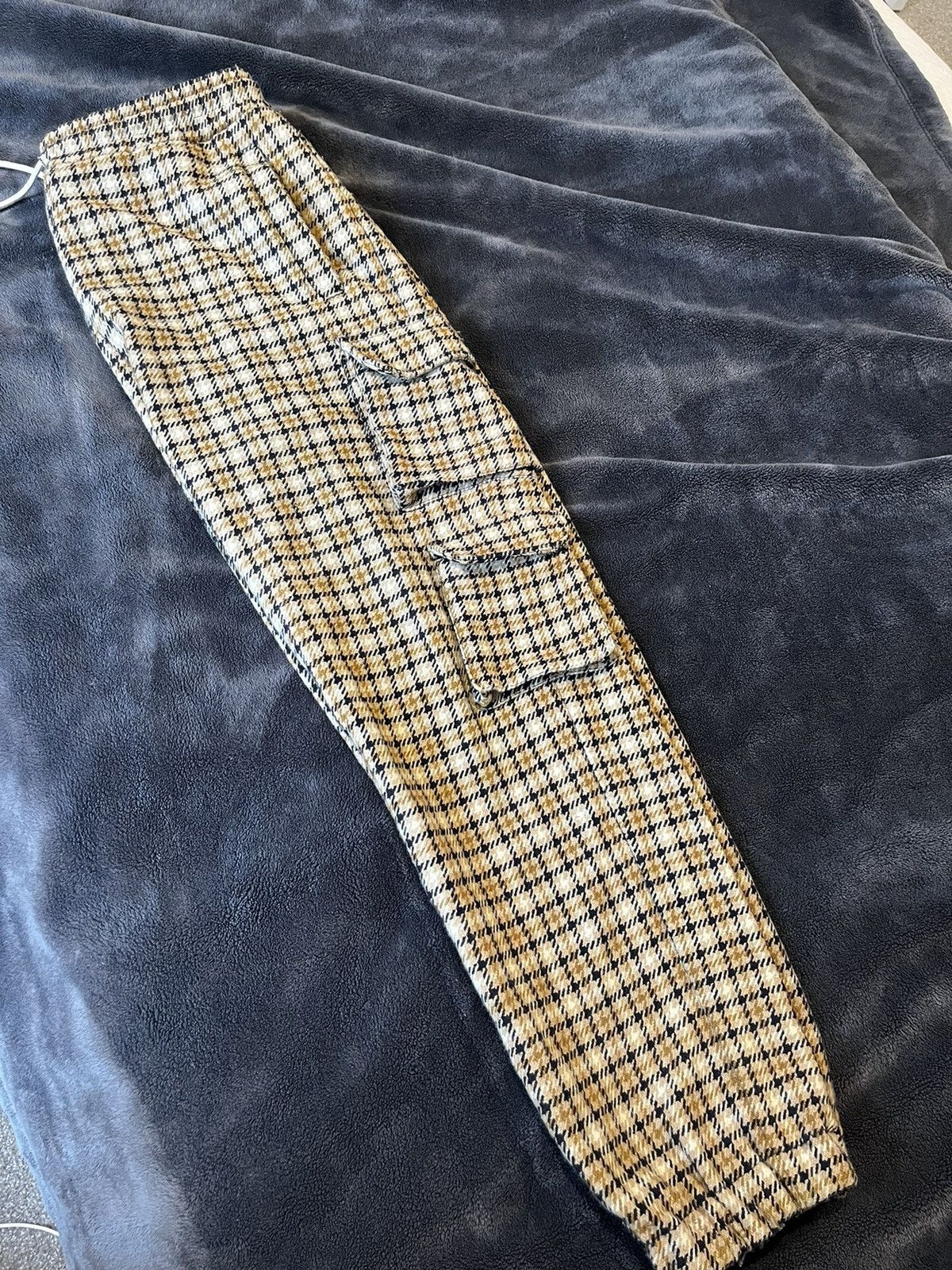 Drole De Monsieur Drole De Monsieur DDM Houndstooth Size L Cargo pants Size US 34 / EU 50 - 1 Thumbnail
