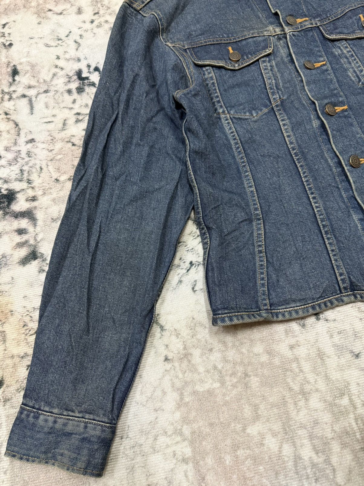 Vintage × Wrangler Vintage 90s Wrangler Blue Bell Denim Jacket Size S / US 4 / IT 40 - 6 Thumbnail