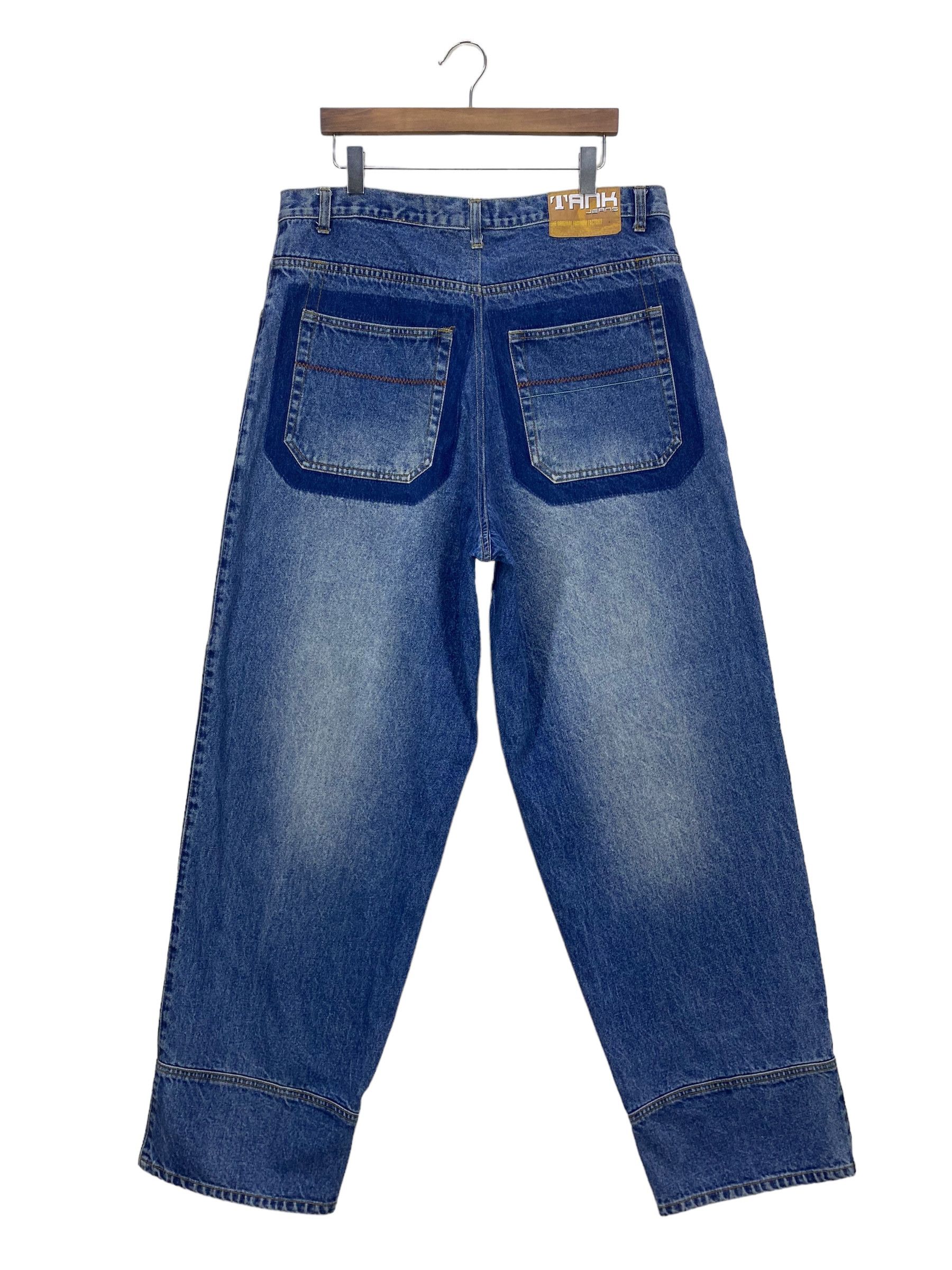 Japanese Brand Tank Baggy Jeans Hip Hop Skateboards Jeans Size US 38 / EU 54 - 2 Thumbnail