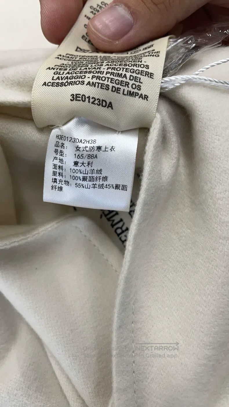 Hermes Hermes Pig Nose Print Cashmere Double-Faced Coat Size XS / US 0-2 / IT 36-38 - 5 Thumbnail