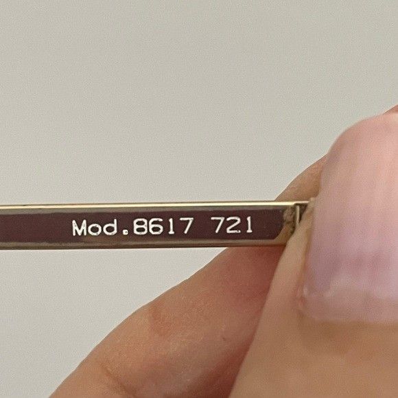Paloma Picasso Vintage Paloma Picasso Gold Oval Cat Eye Sunglasses 🇩🇪 Size ONE SIZE - 8 Thumbnail