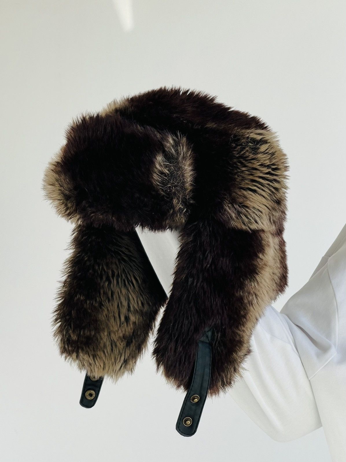 Hysteric Glamour Vintage fuzzy mohair japanese ushanka hat avant garde Size ONE SIZE - 1 Thumbnail