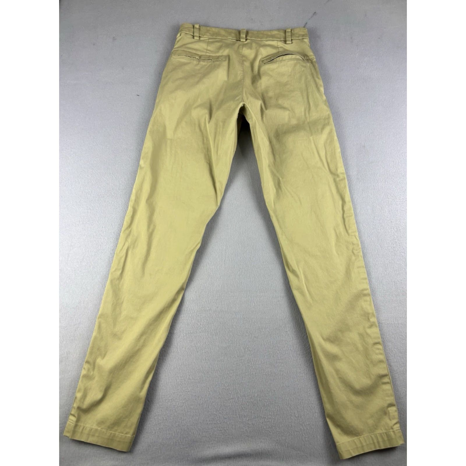 Lululemon Lululemon Pants Mens Slim Fit Chino Brown 28x32 Regular Polyester Blend Flat Front Zipper Button Slim Inseam 32 Size US 28 / EU 44 - 3 Thumbnail