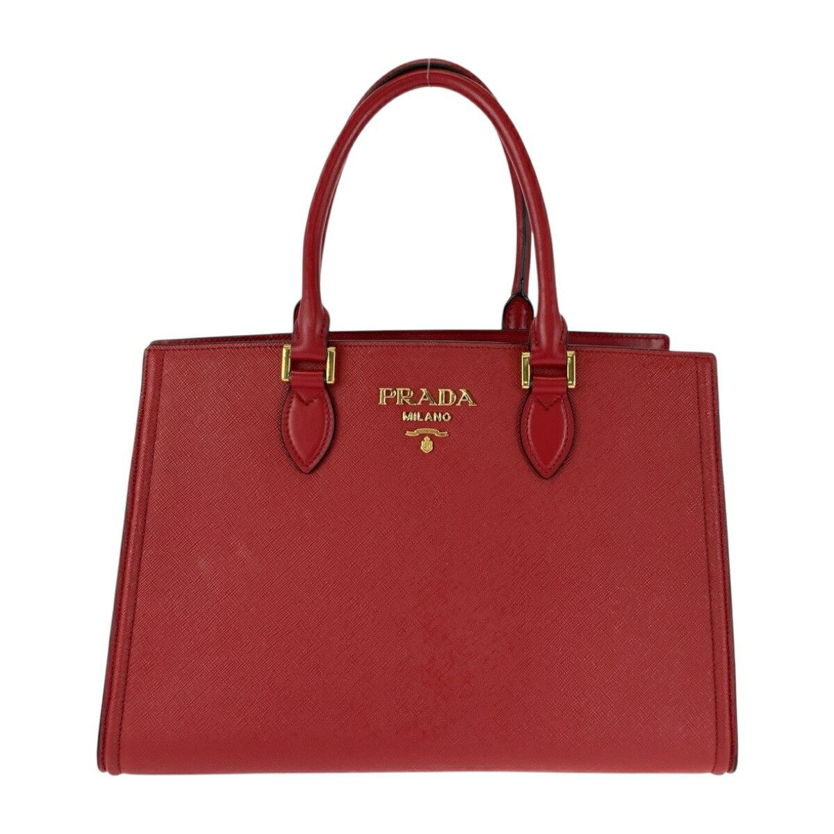 Prada Prada Saffiano Leather Handbag Leather Tote Bag 1BA118 DUTY FREE for USA