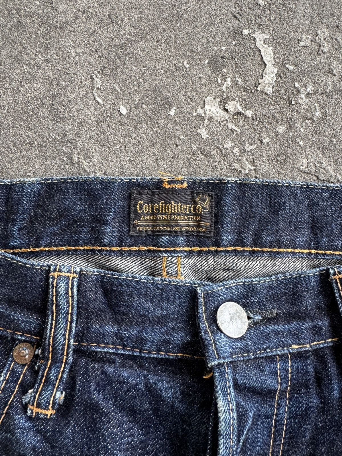 Japanese Brand Corefighterco Selvedge Denim Pants Japan Size US 36 / EU 52 - 6 Thumbnail