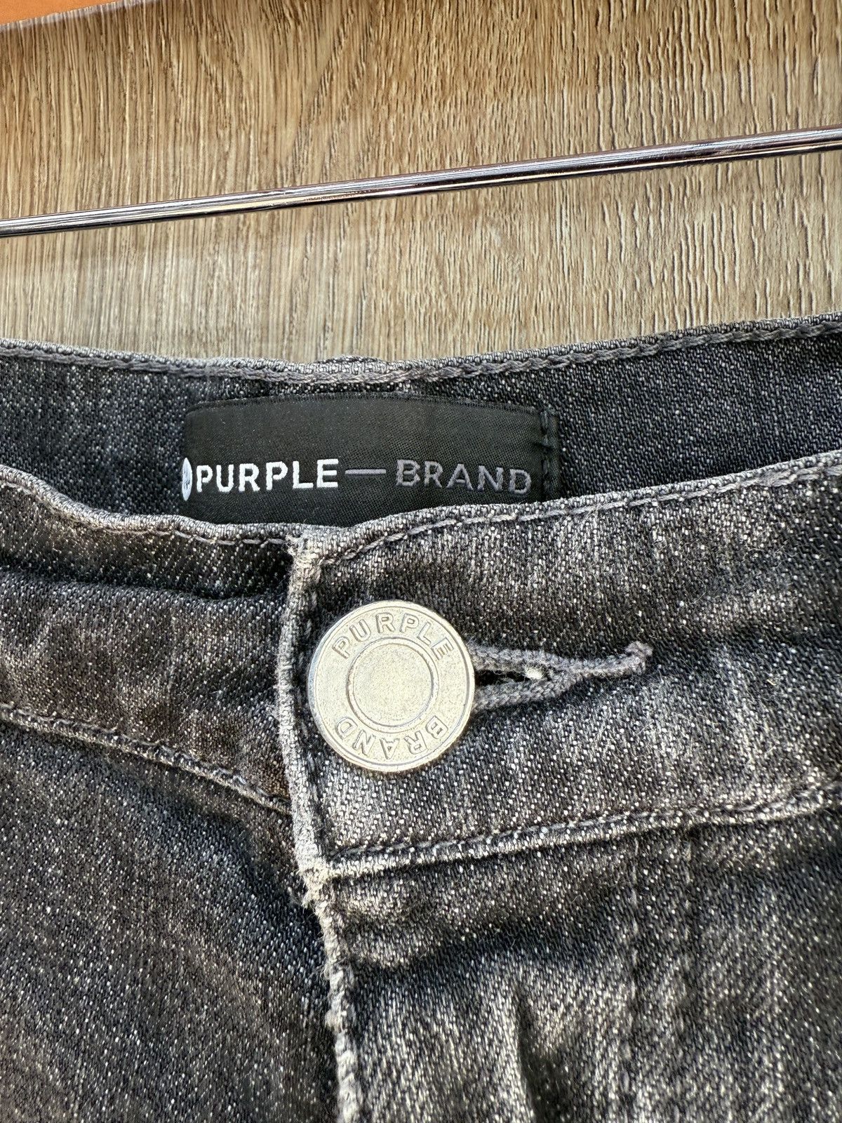 Purple Brand Purple Grey Denim Jeans Size US 32 / EU 48 - 5 Thumbnail