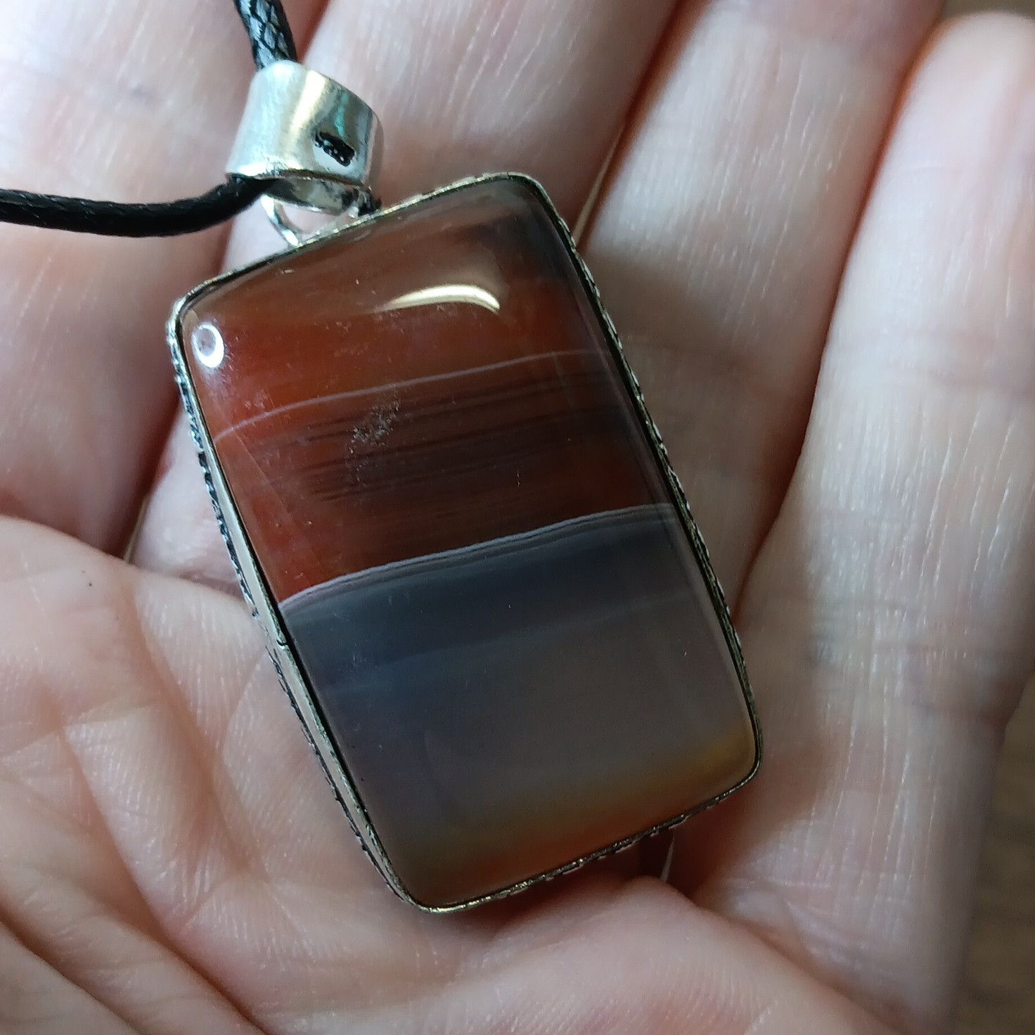 Other Sardonyx gemstone pendant necklace Size ONE SIZE - 5 Thumbnail