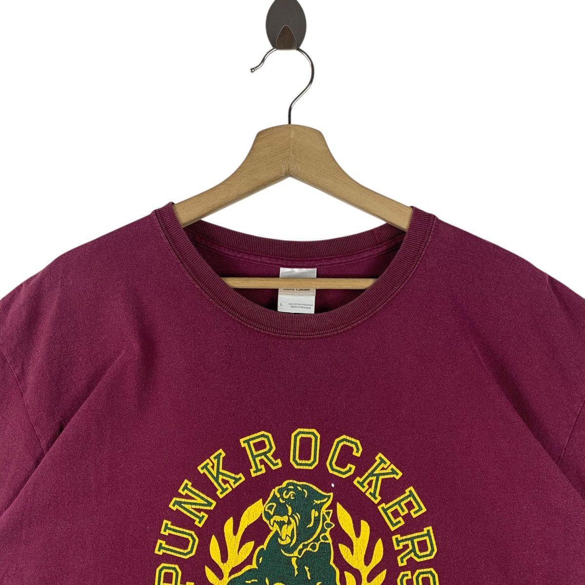 Band Tees × Vintage Vintage PIZZA of DEATH records punk rockers bowl tee Size US L / EU 52-54 / 3 - 2 Thumbnail