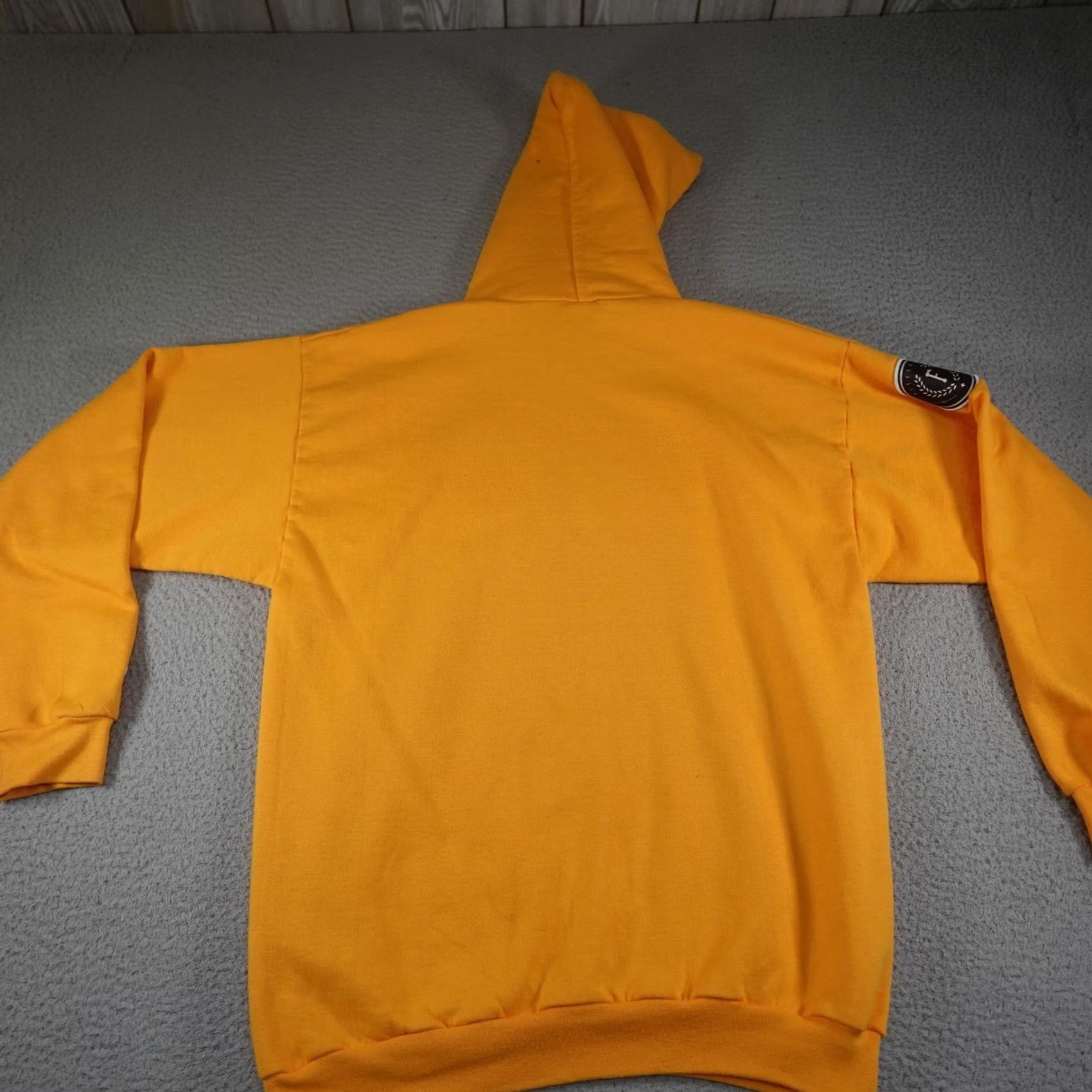 Champion VINTAGE? No. Four One Two Champion Hoodie Mens Large Yellow 412 X Champion Pittsburgh -> rearranged per rules not including new. Size US L / EU 52-54 / 3 - 2 Thumbnail