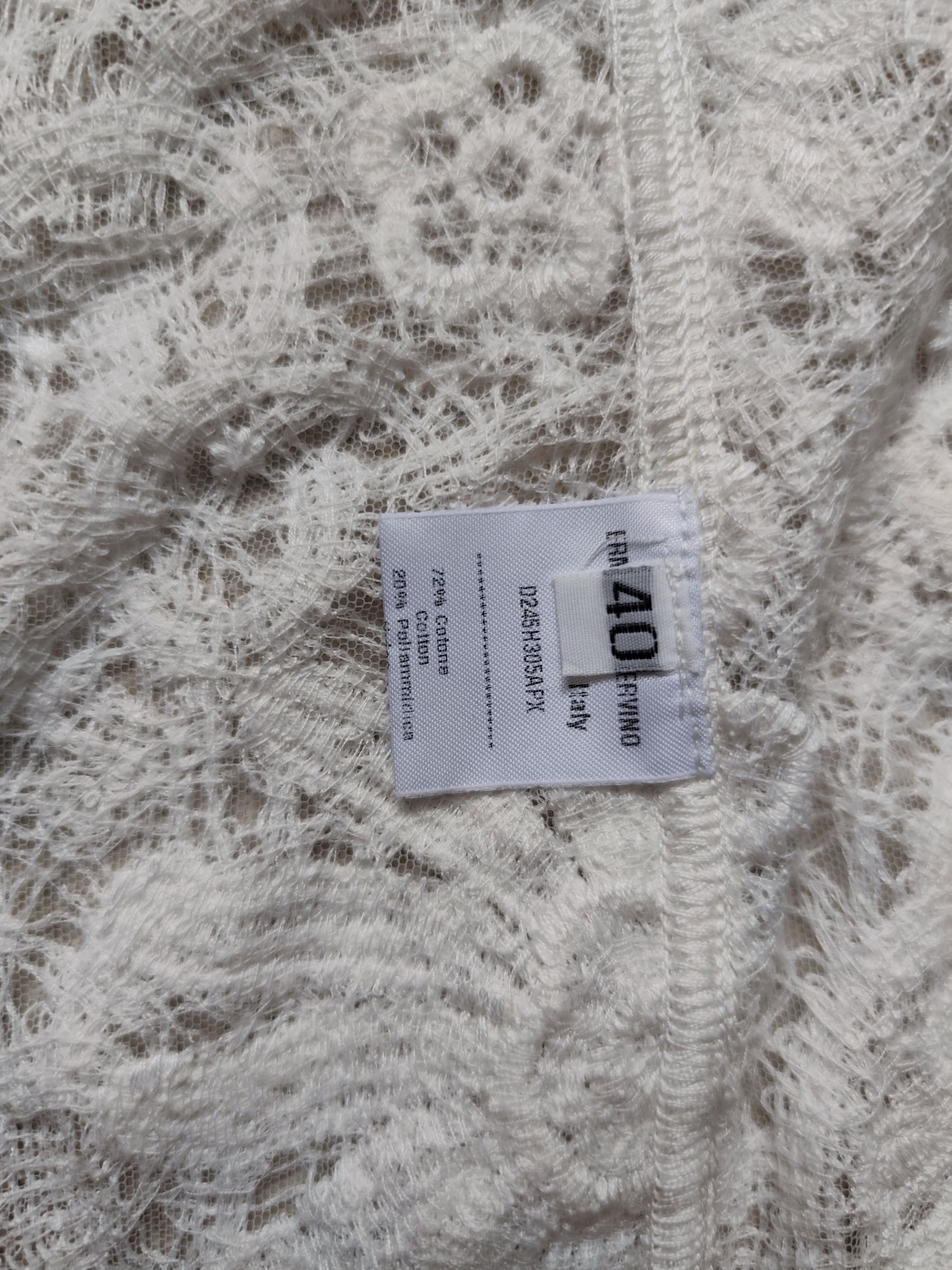 Ermanno Scervino Beautiful white lace jacket by Ermanno Scervino Size S / US 4 / IT 40 - 6 Thumbnail