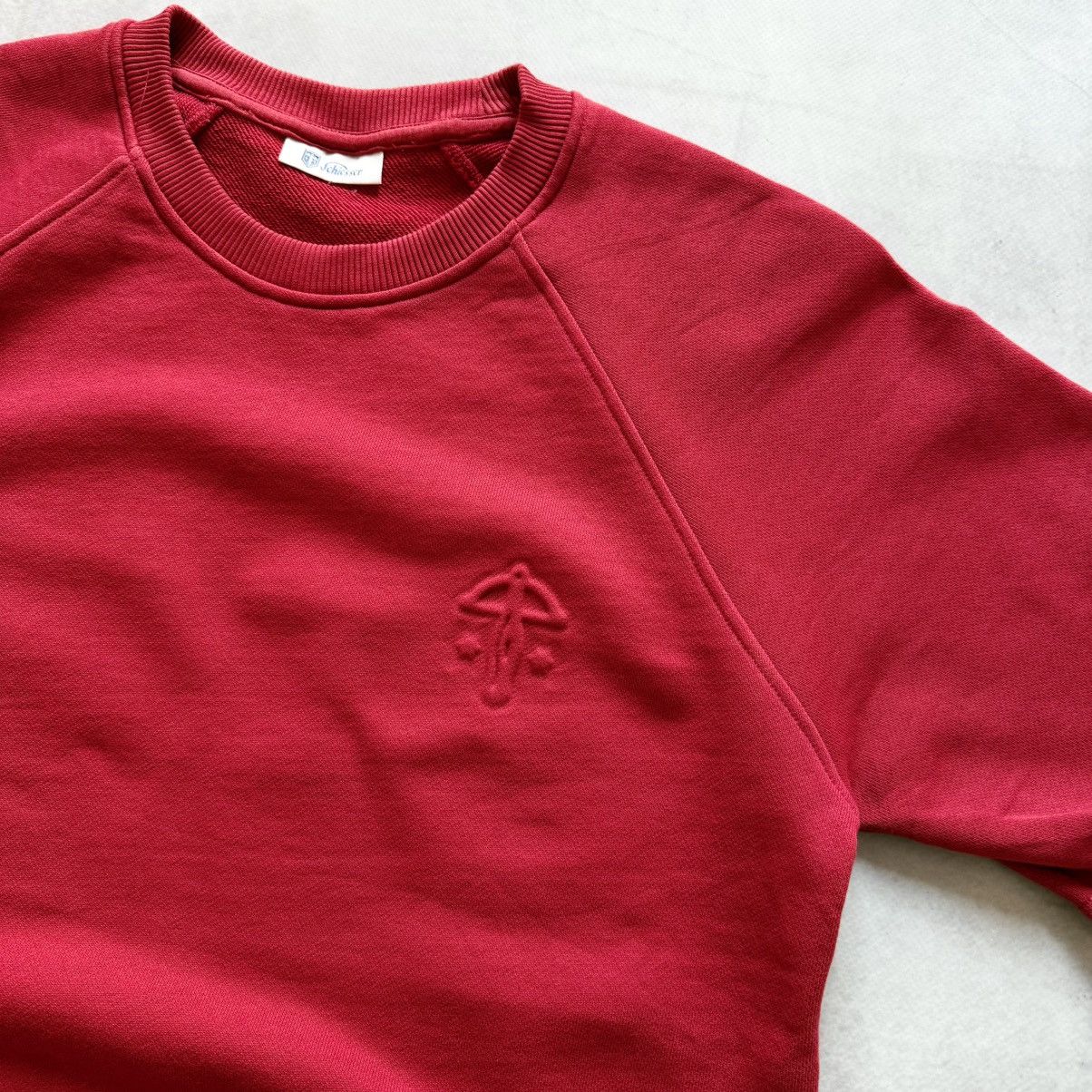 Other Schiesser Vintage Small Logo Red T-Shirt Tee Size US M / EU 48-50 / 2 - 2 Thumbnail