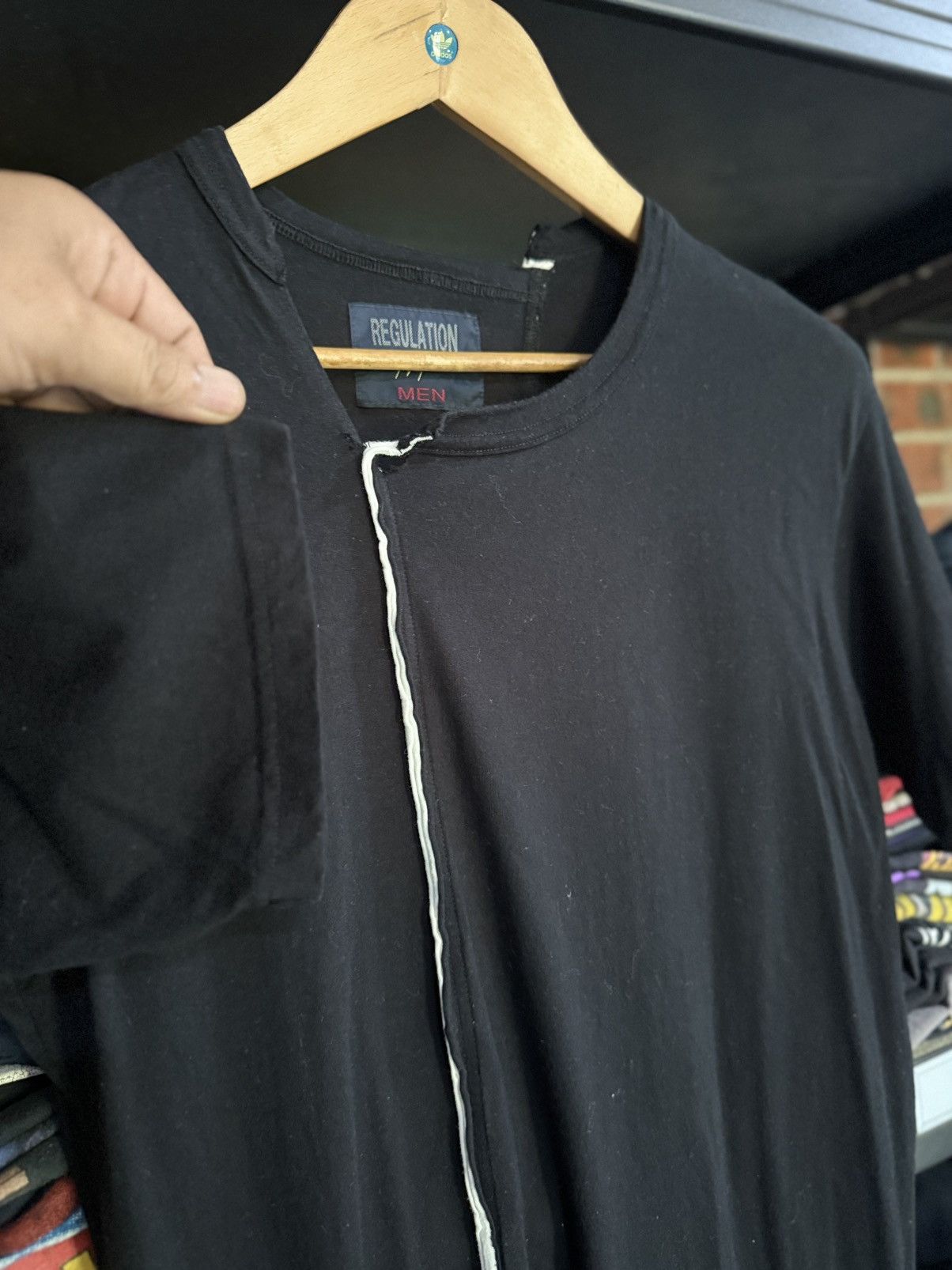 Vintage Yohji Yamamoto Signature Men Blank Japan Tee