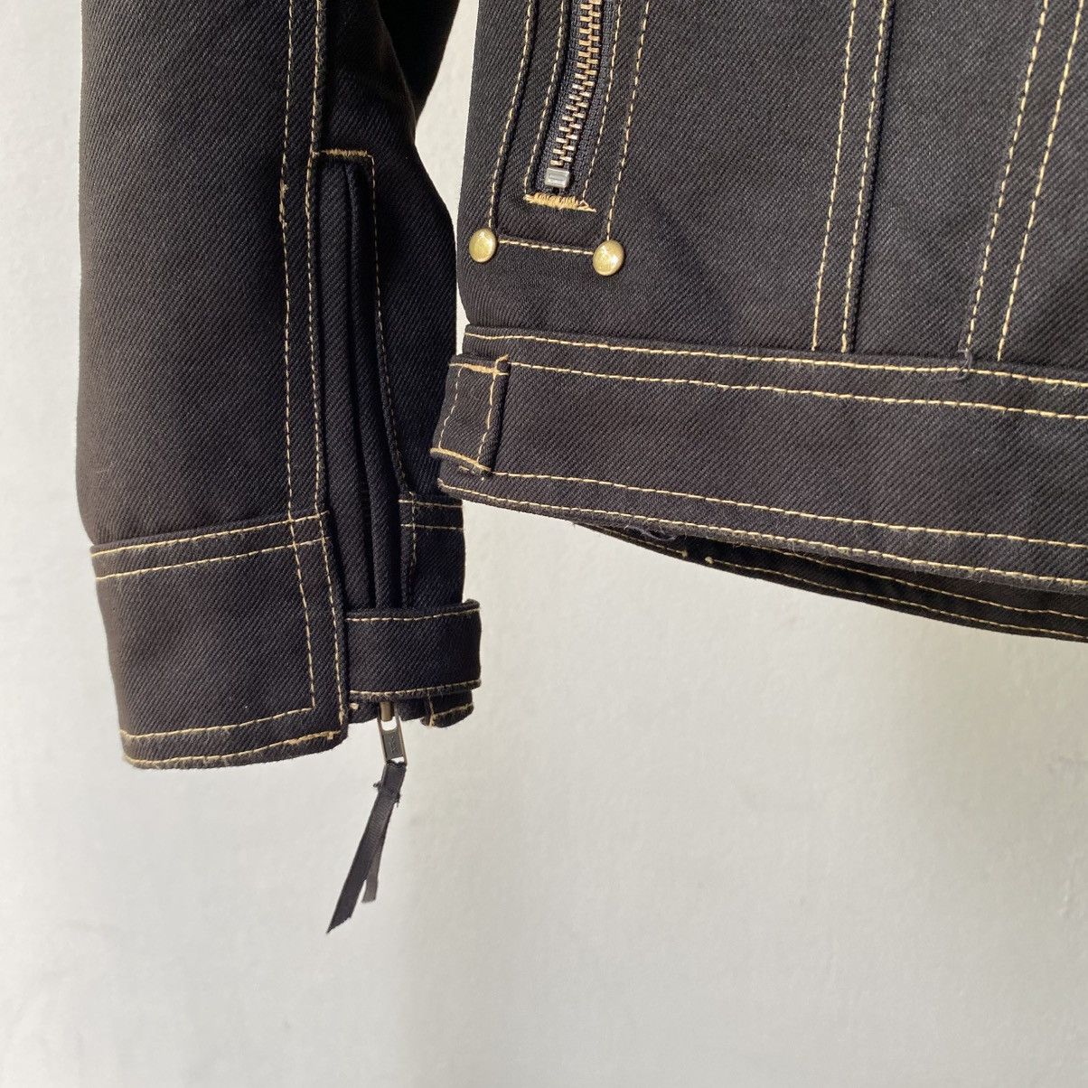 Japanese Brand Fun & Function Black Denim Jacket Size M / US 6-8 / IT 42-44 - 4 Thumbnail
