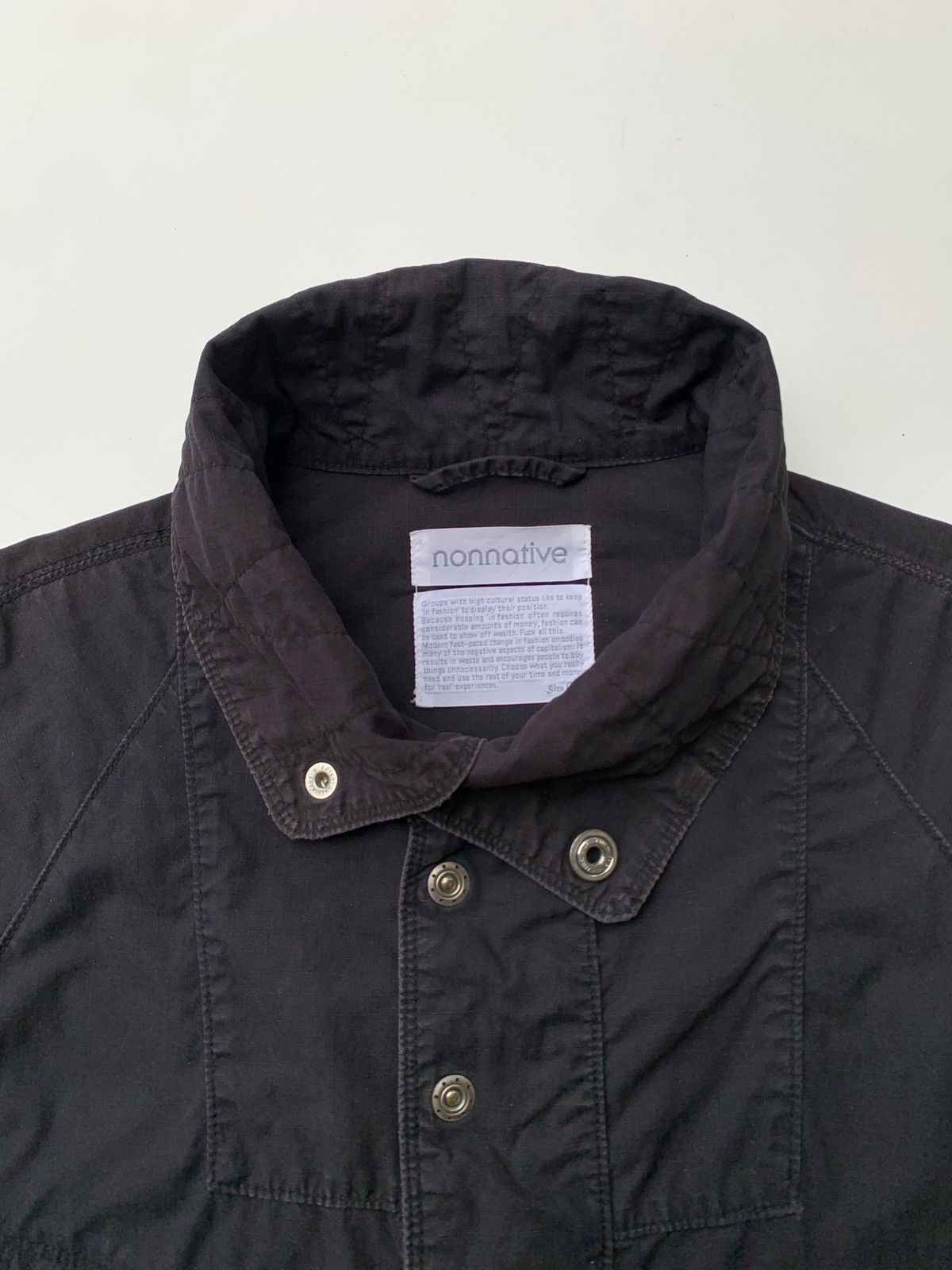 Nonnative nonnative ripstop funnel neck military jacket Size US L / EU 52-54 / 3 - 5 Thumbnail