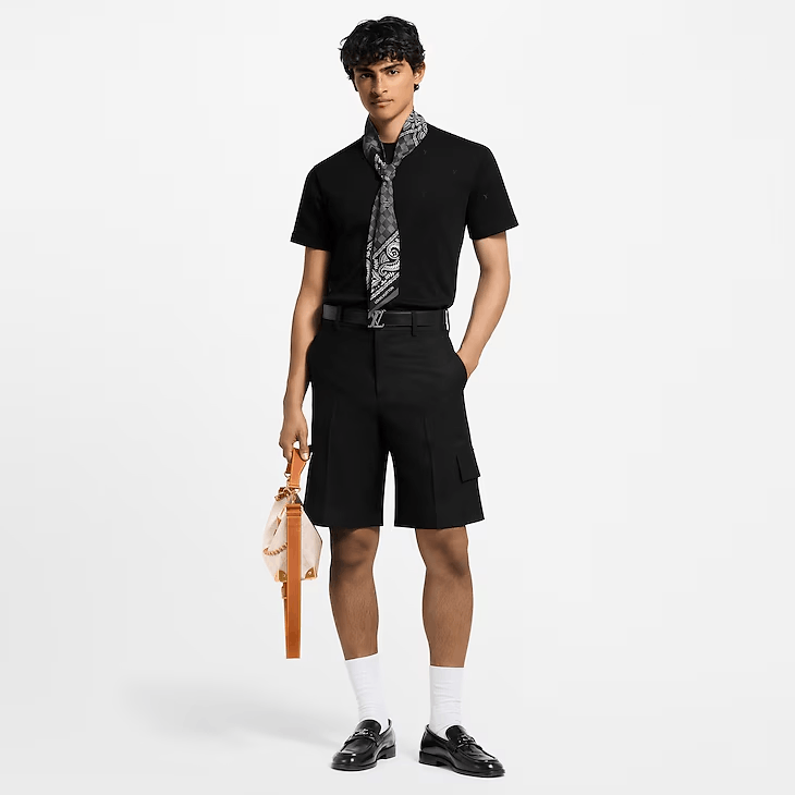 Louis Vuitton LV Blason Embroidered Short-Sleeved Crewneck Size US L / EU 52-54 / 3 - 5 Thumbnail