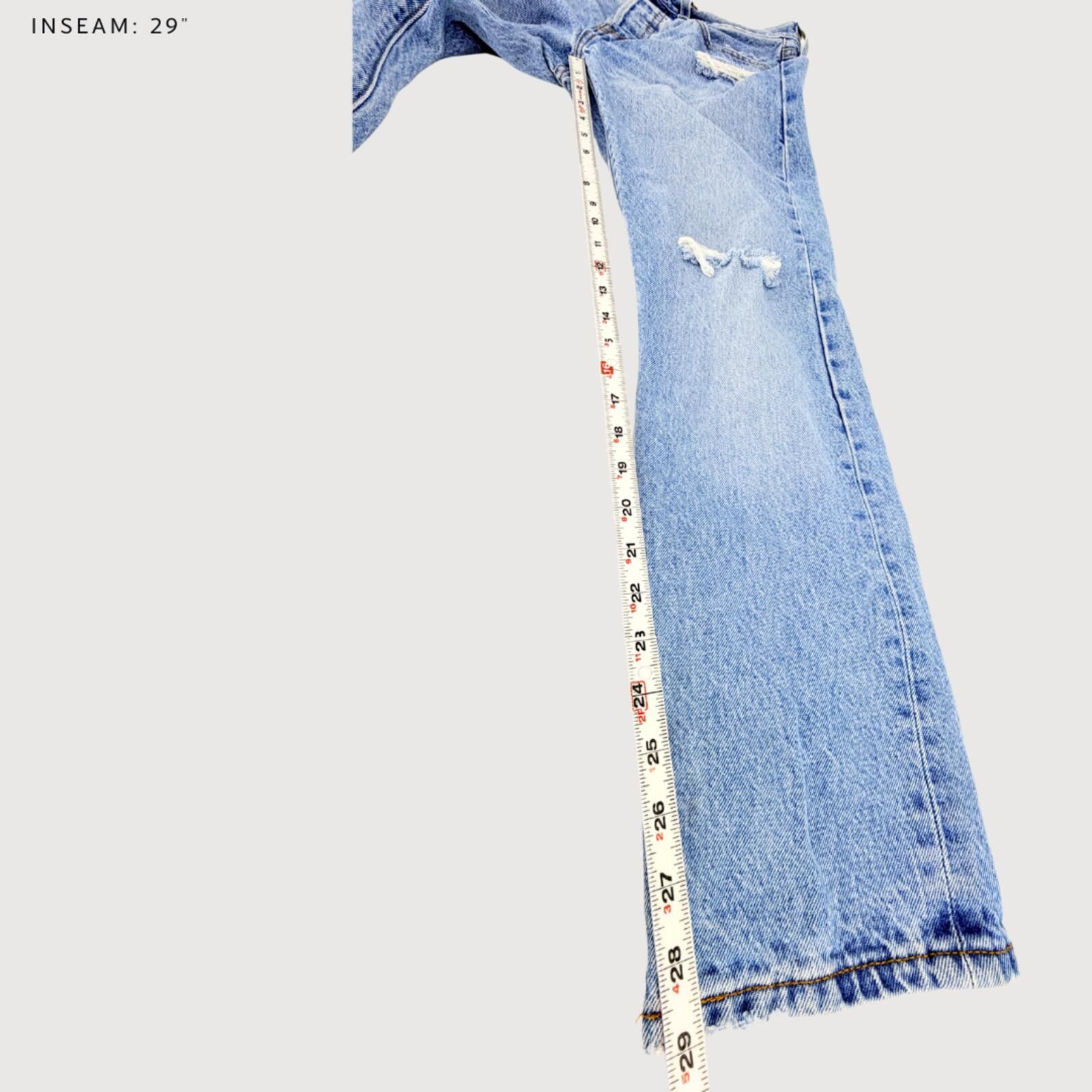 Levi's Levi’s Women’s 501 High Rise Straight Jeans 26 Size 26" / US 2 / IT 38 - 8 Thumbnail