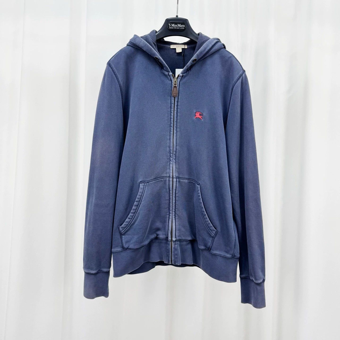 Burberry Burberry Metal Knight Logo Zip Hoodie Size US M / EU 48-50 / 2 - 1 Thumbnail