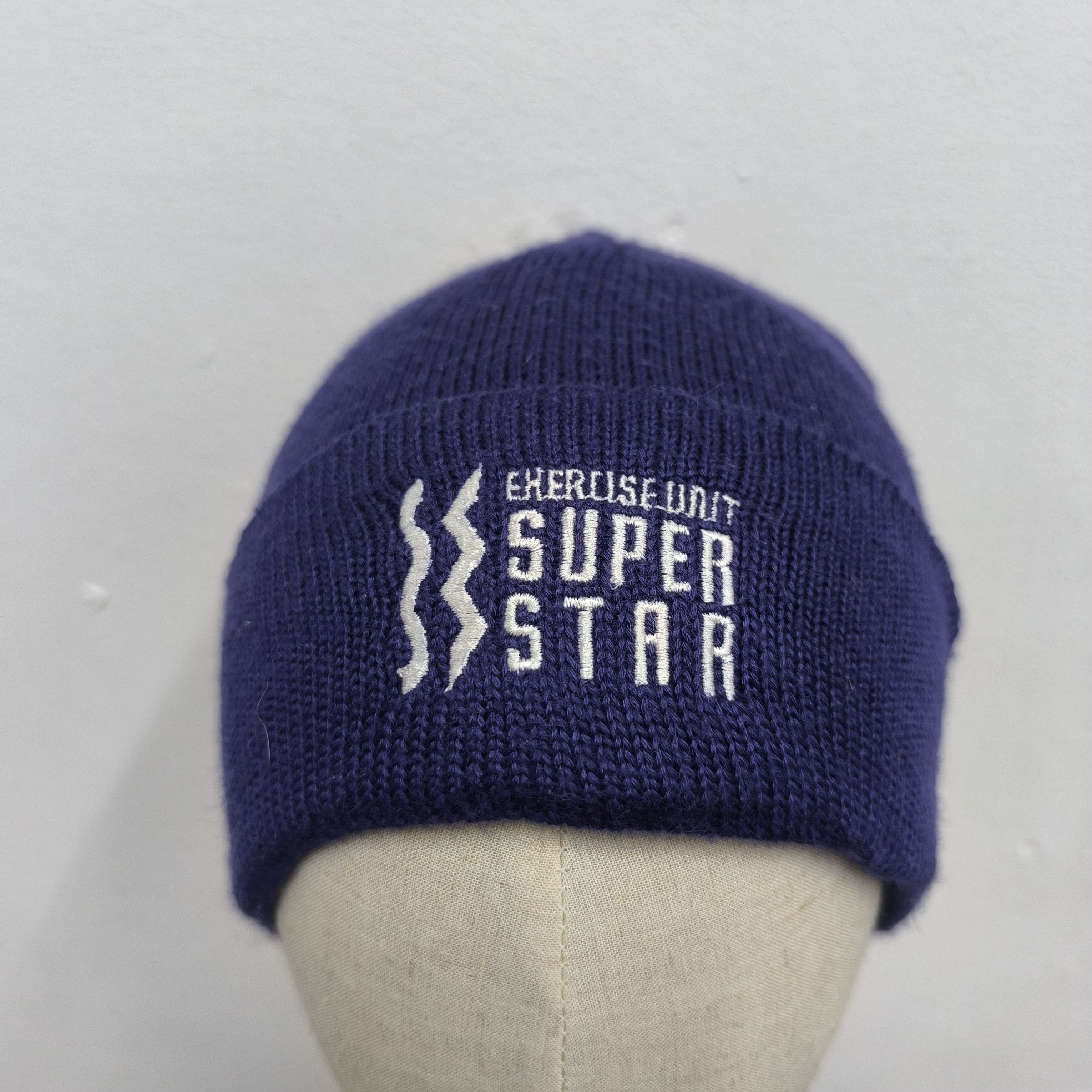 Japanese Brand 🌟Vintage super star by mizuno beanie Size ONE SIZE - 3 Thumbnail