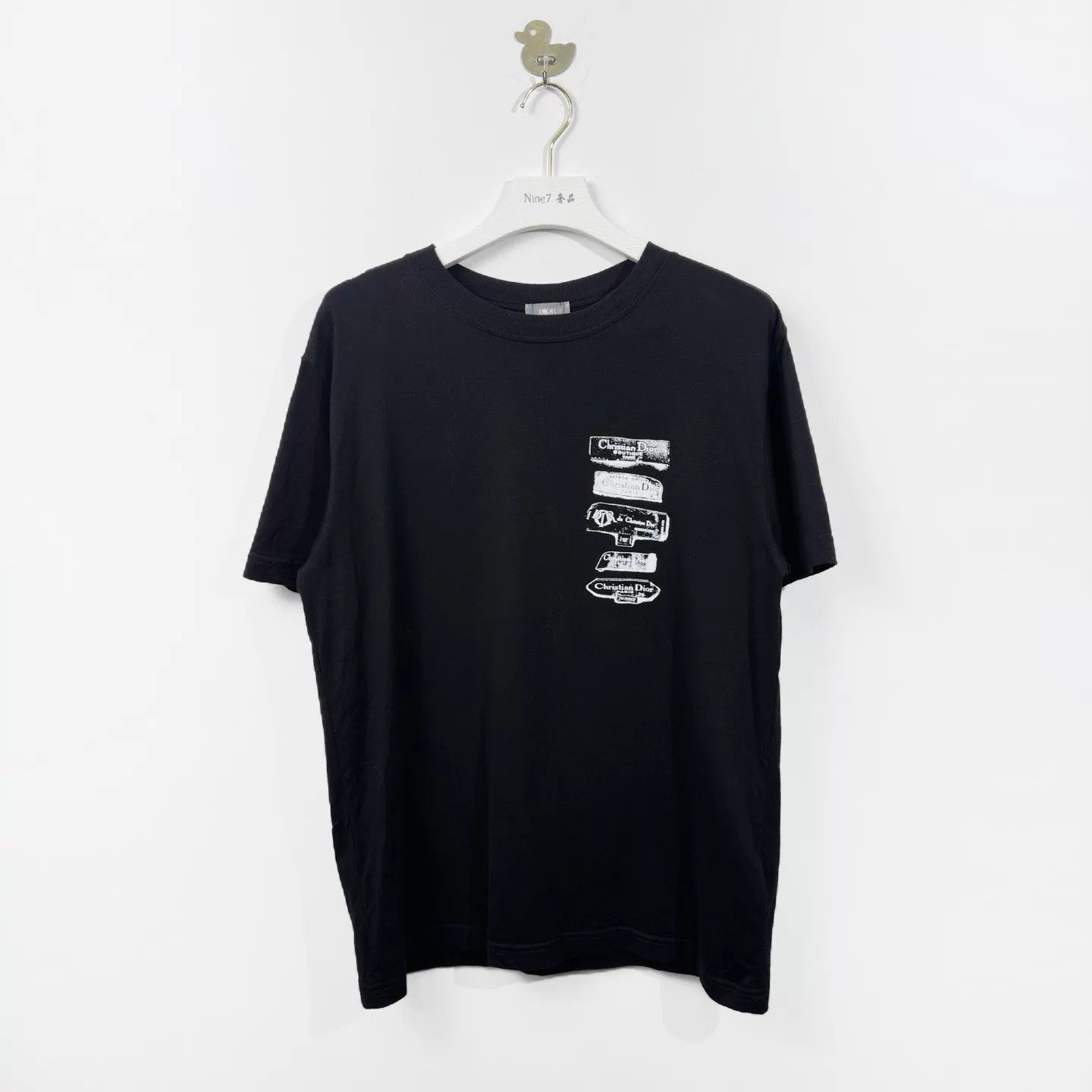 Dior Dior 25 Graffiti Logo Text Black M Tee Size US M / EU 48-50 / 2 - 1 Thumbnail