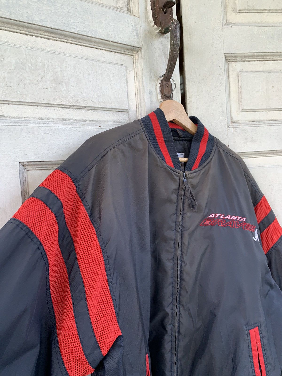 MLB × Vintage Rarely Vintage Atlanta Braves MLB jacket by Mirage Size US XXL / EU 58 / 5 - 3 Thumbnail
