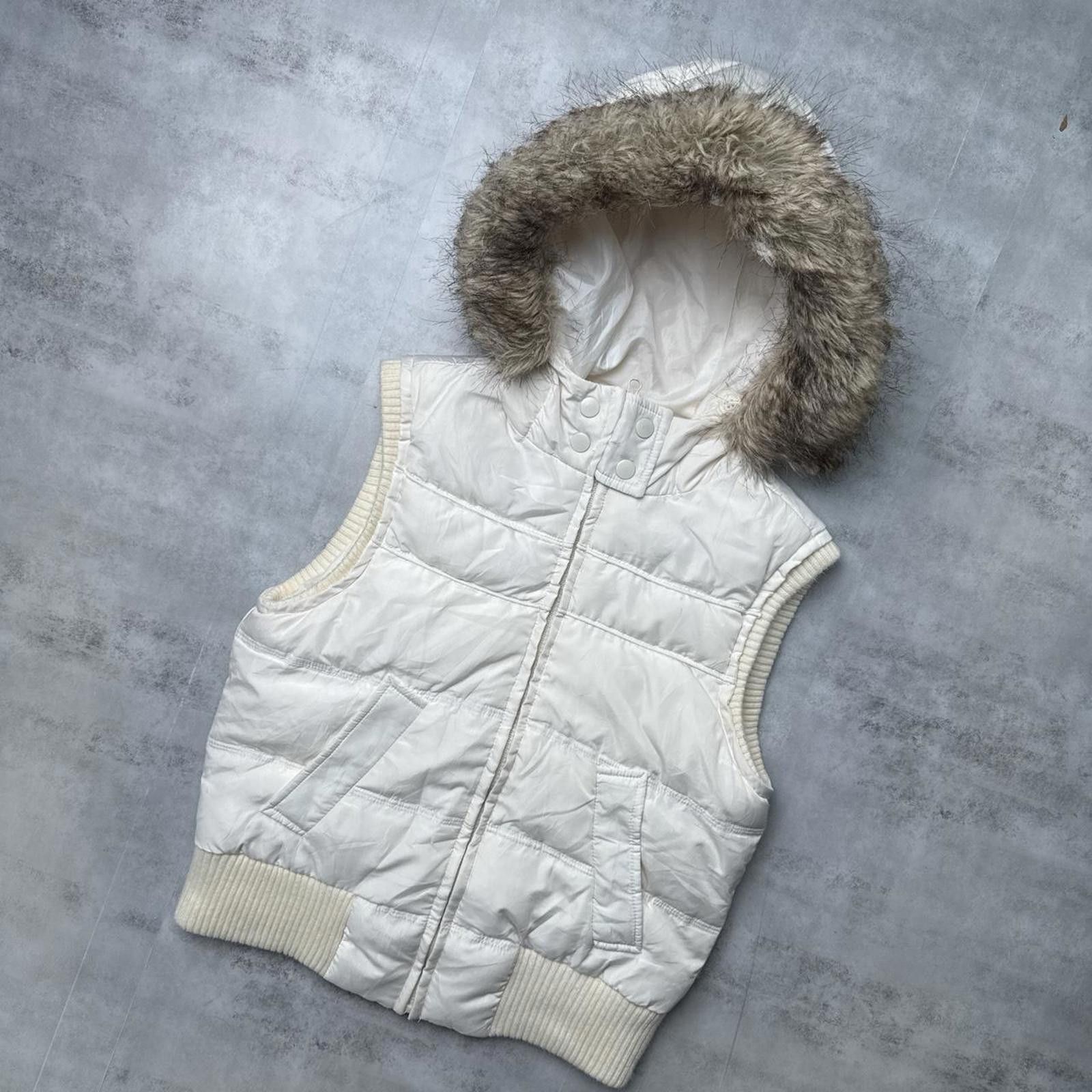 Aeropostale Y2K Aeropostale 00s Vest Sherpa Jacket Size M / US 6-8 / IT 42-44 - 6 Thumbnail