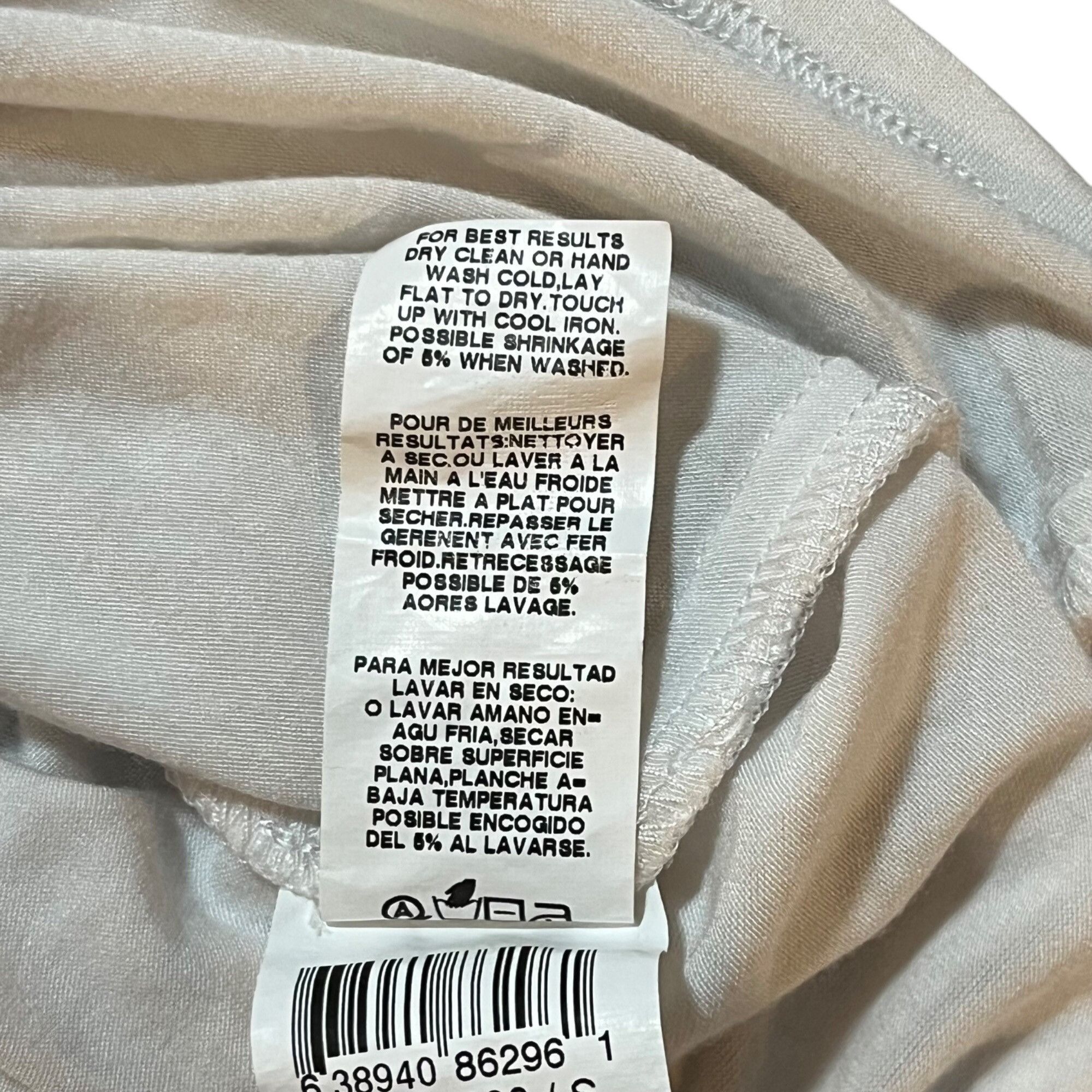 Other Karen by Karen Kane Cream S Tee – Lightweight Minimalist Bot Size S / US 4 / IT 40 - 9 Thumbnail