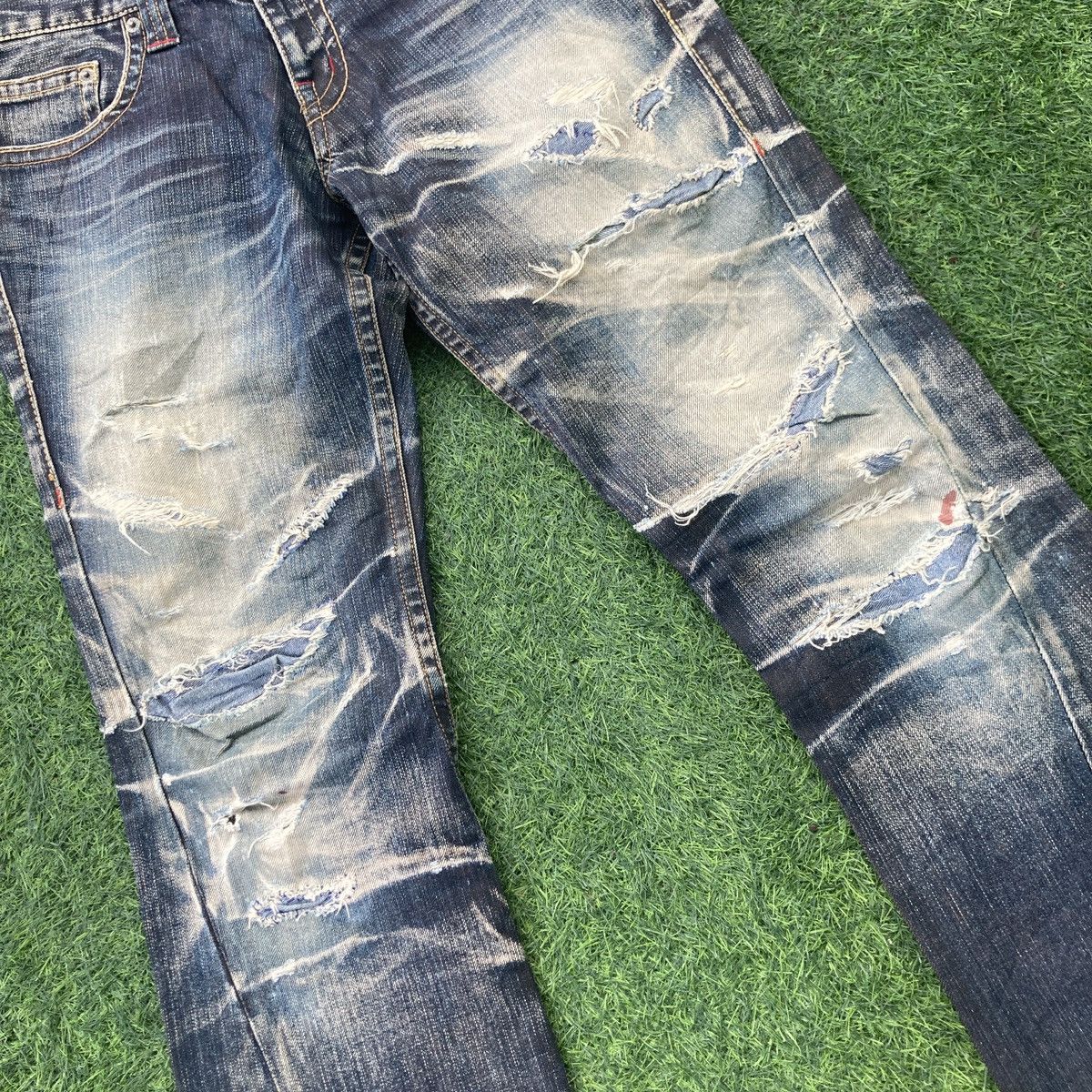 Tornado Mart TORNADO MART TWISTED FLARED LOW RISE BOOTCUTS DENIM Size US 33 - 5 Thumbnail