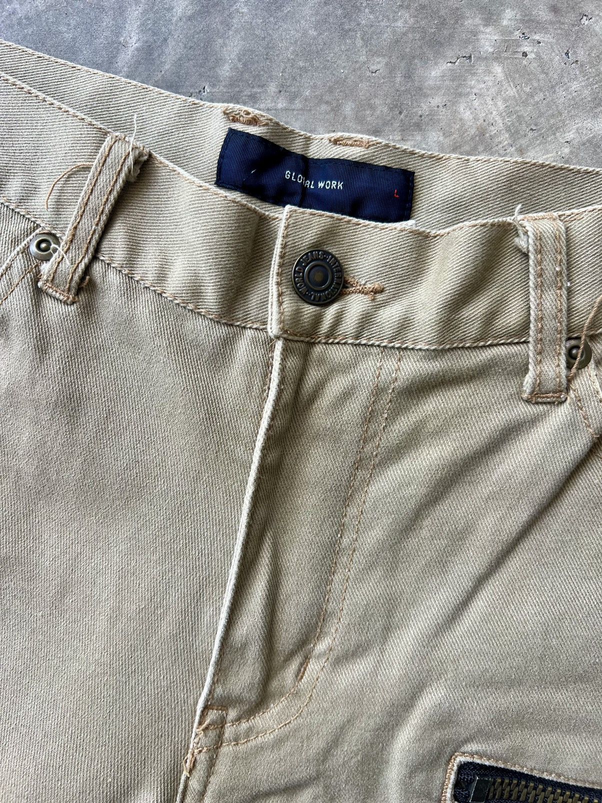Global Work VINTAGE GLOBAL WORK OUTDOOR FLARE PANTS Size US 33 - 7 Thumbnail