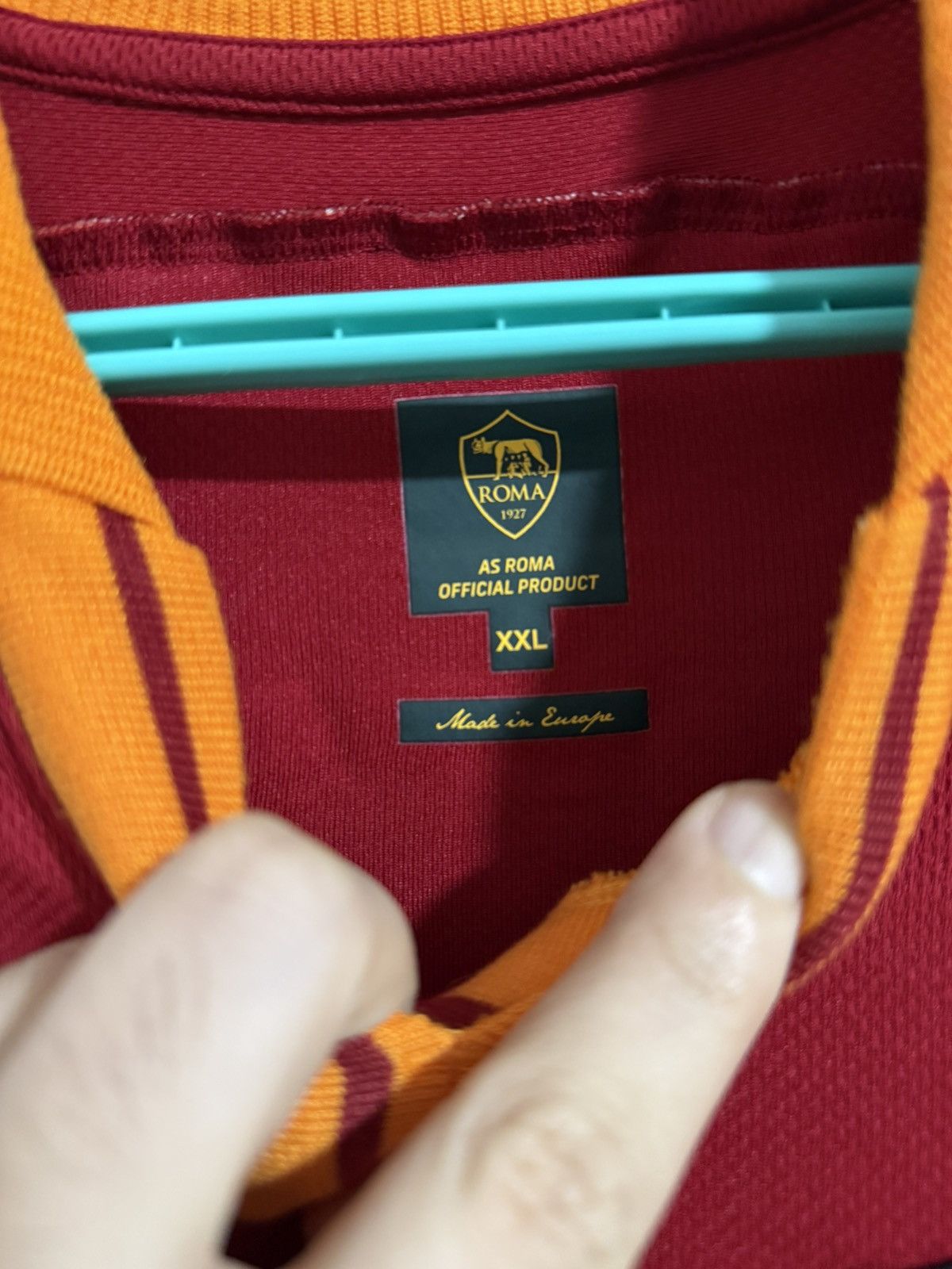 Vintage 1998 Totti Roma retro jersey Size US XXL / EU 58 / 5 - 3 Thumbnail