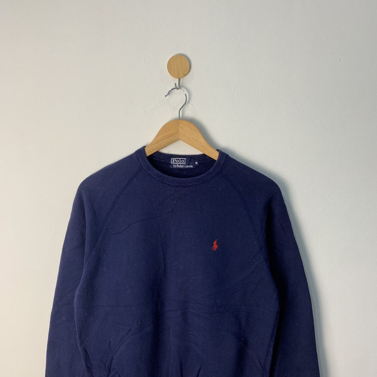 Polo Ralph Lauren × Ralph Lauren Vintage Polo Ralph Lauren Sweatshirt Luxury Y2K Boxy Fit Size S / US 4 / IT 40 - 4 Thumbnail